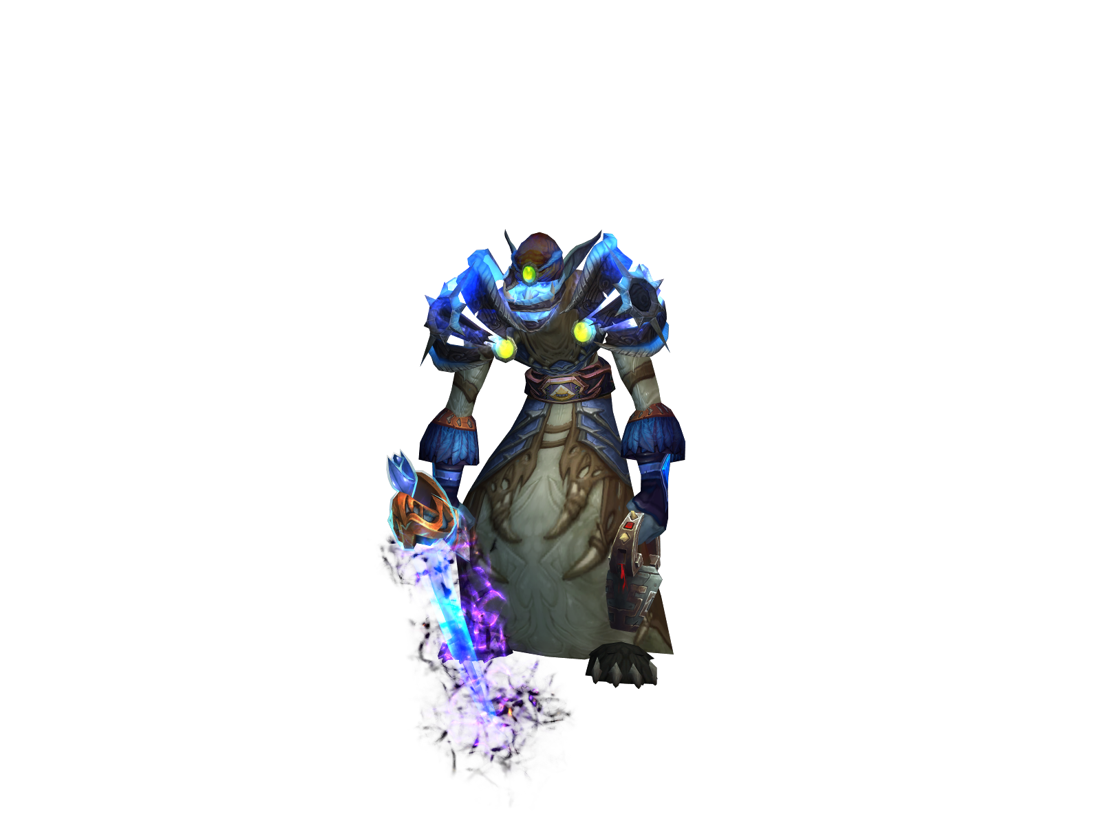 Grosgazon 3D character render