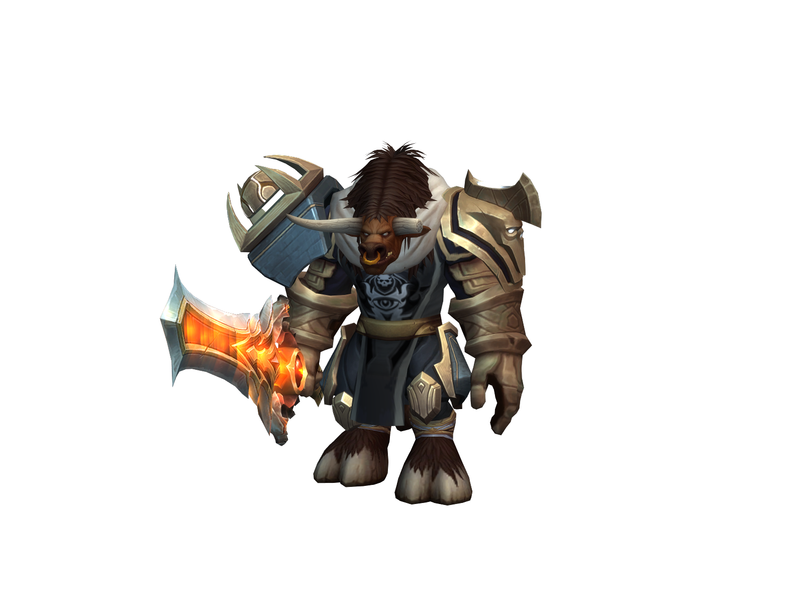 Croouton 3D character render