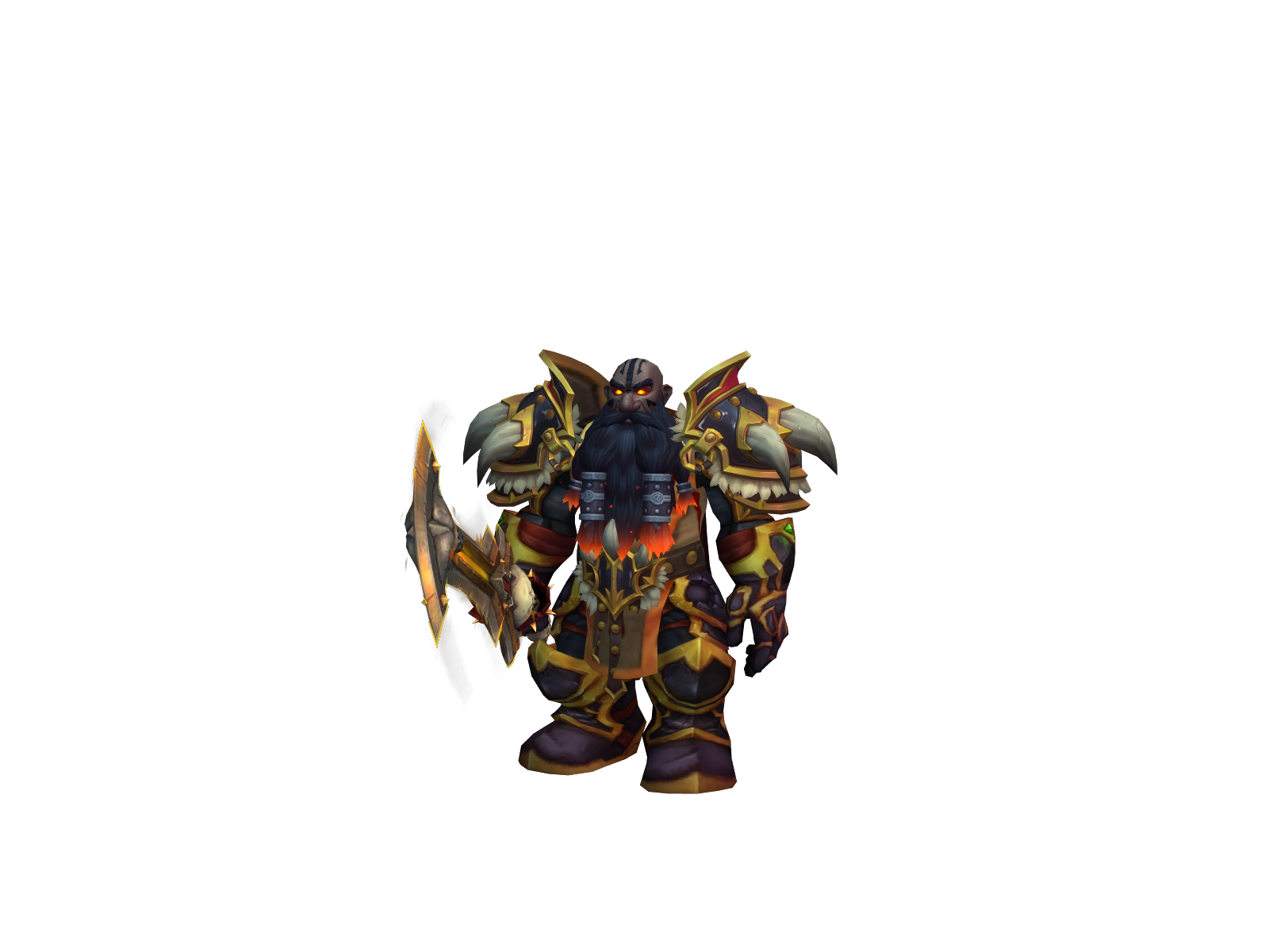 Thorumin 3D character render
