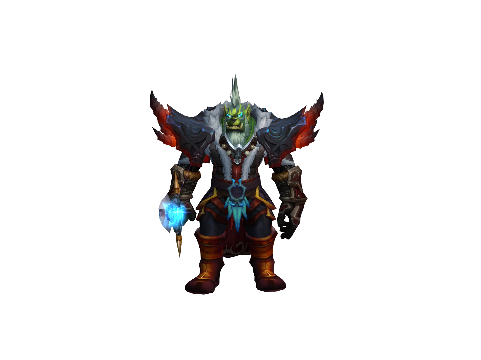 Birdmanflex 3D character render