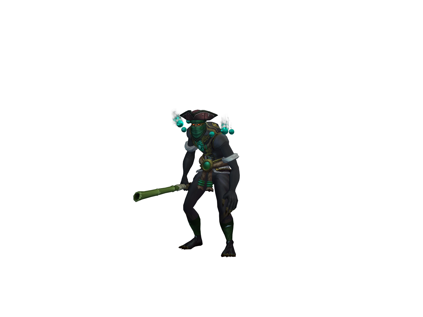 Habra 3D character render