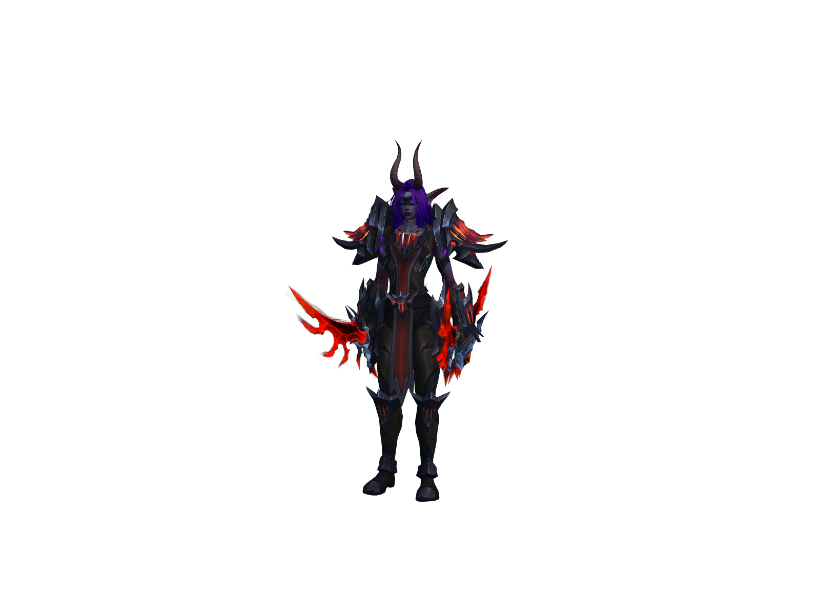 Tyreliaa 3D character render