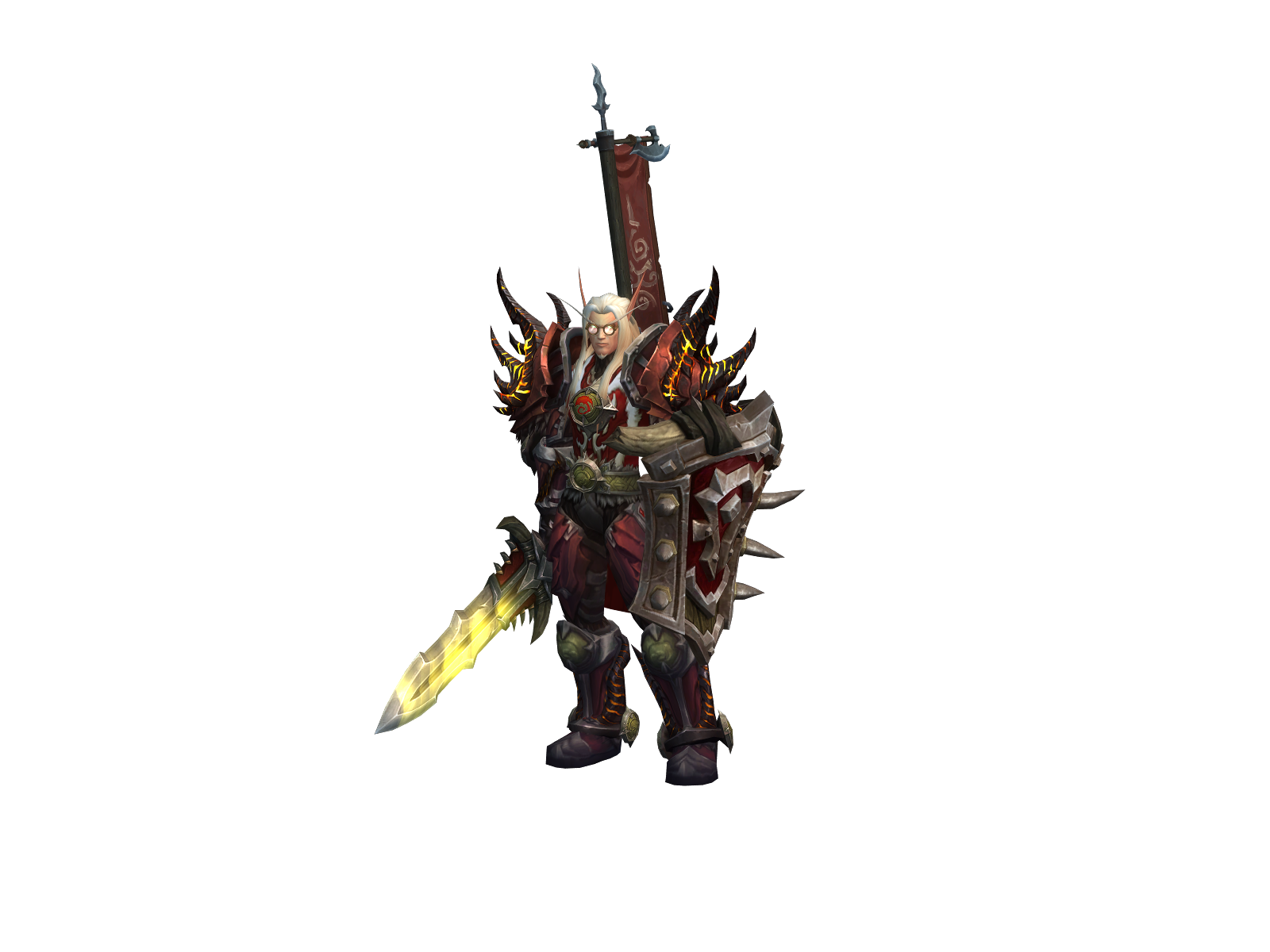 Sansgland 3D character render