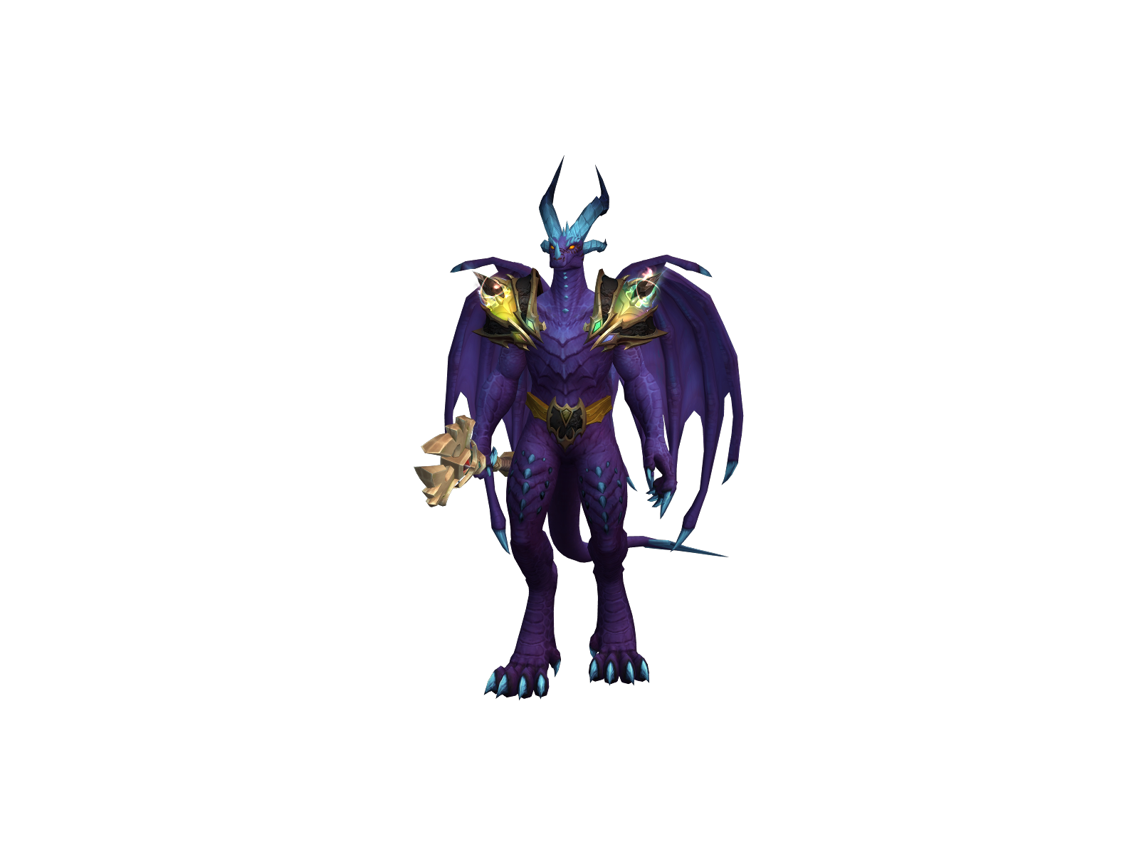 Dragonpoillu 3D character render