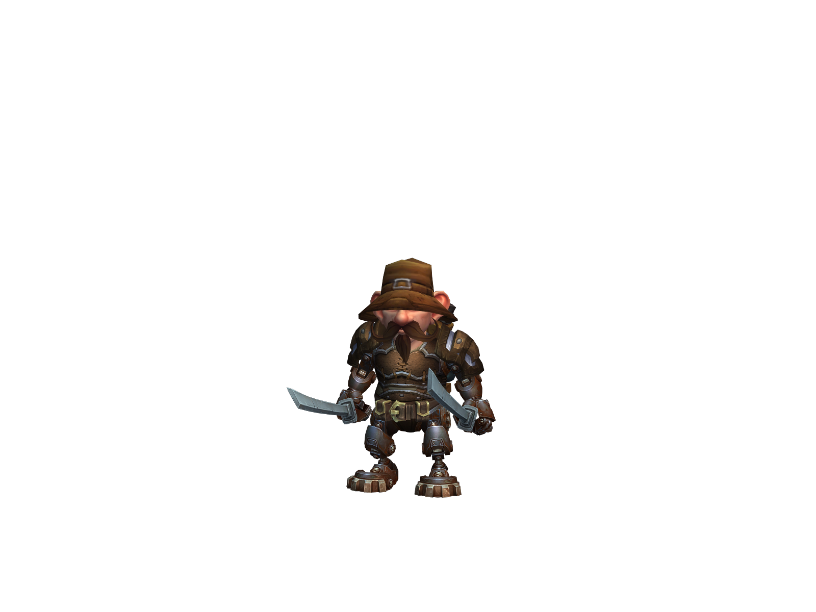 Metagogol 3D character render