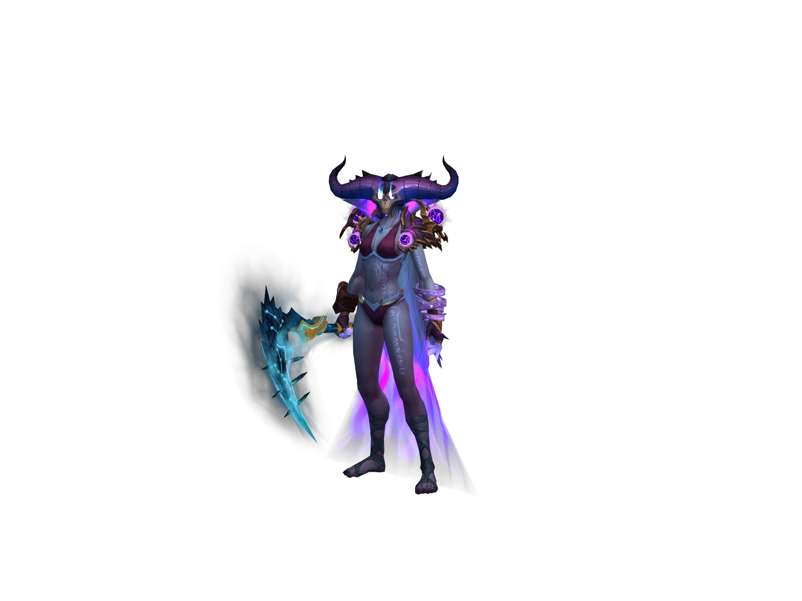 Nightgurl 3D character render