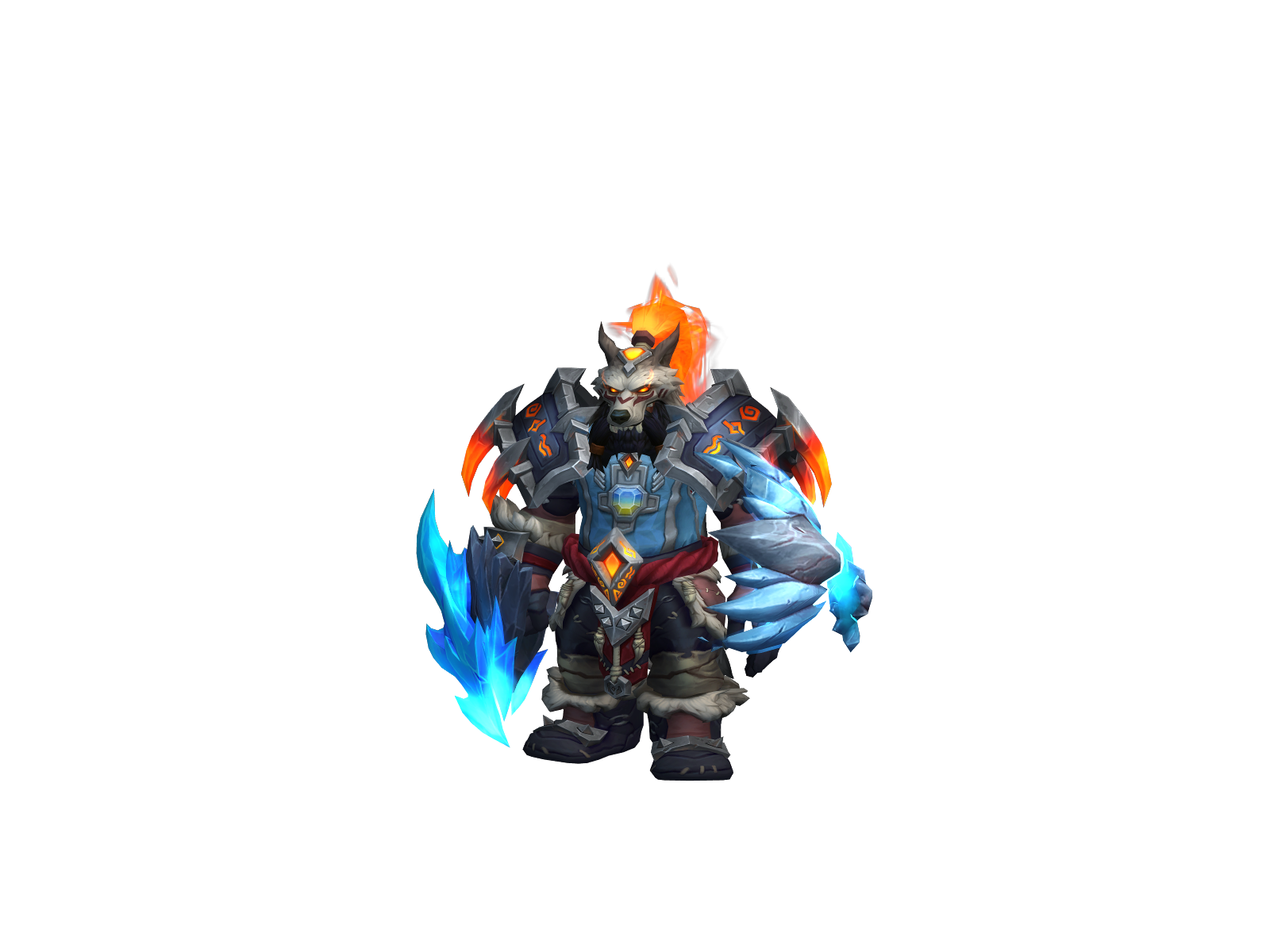 Teksham 3D character render