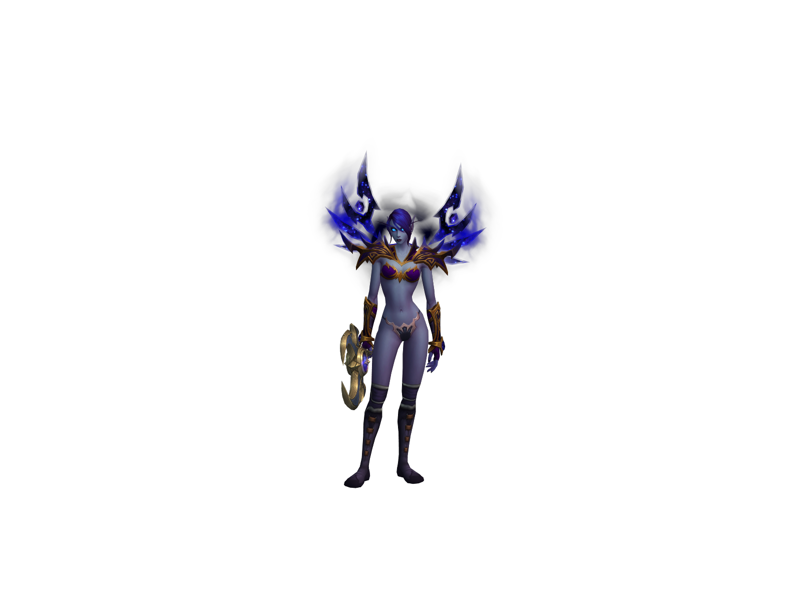 Nihilith 3D character render