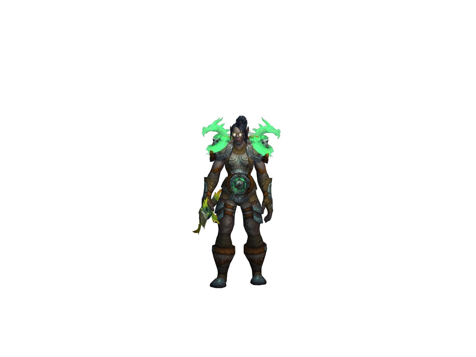 Zakz 3D character render