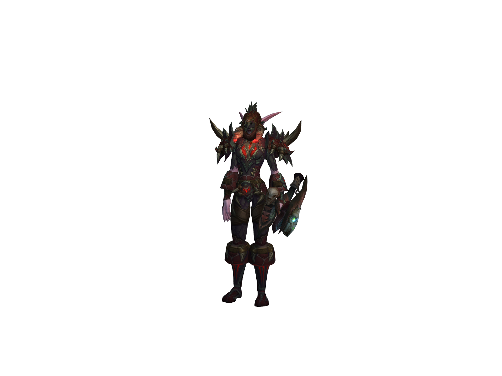 Beleghost 3D character render