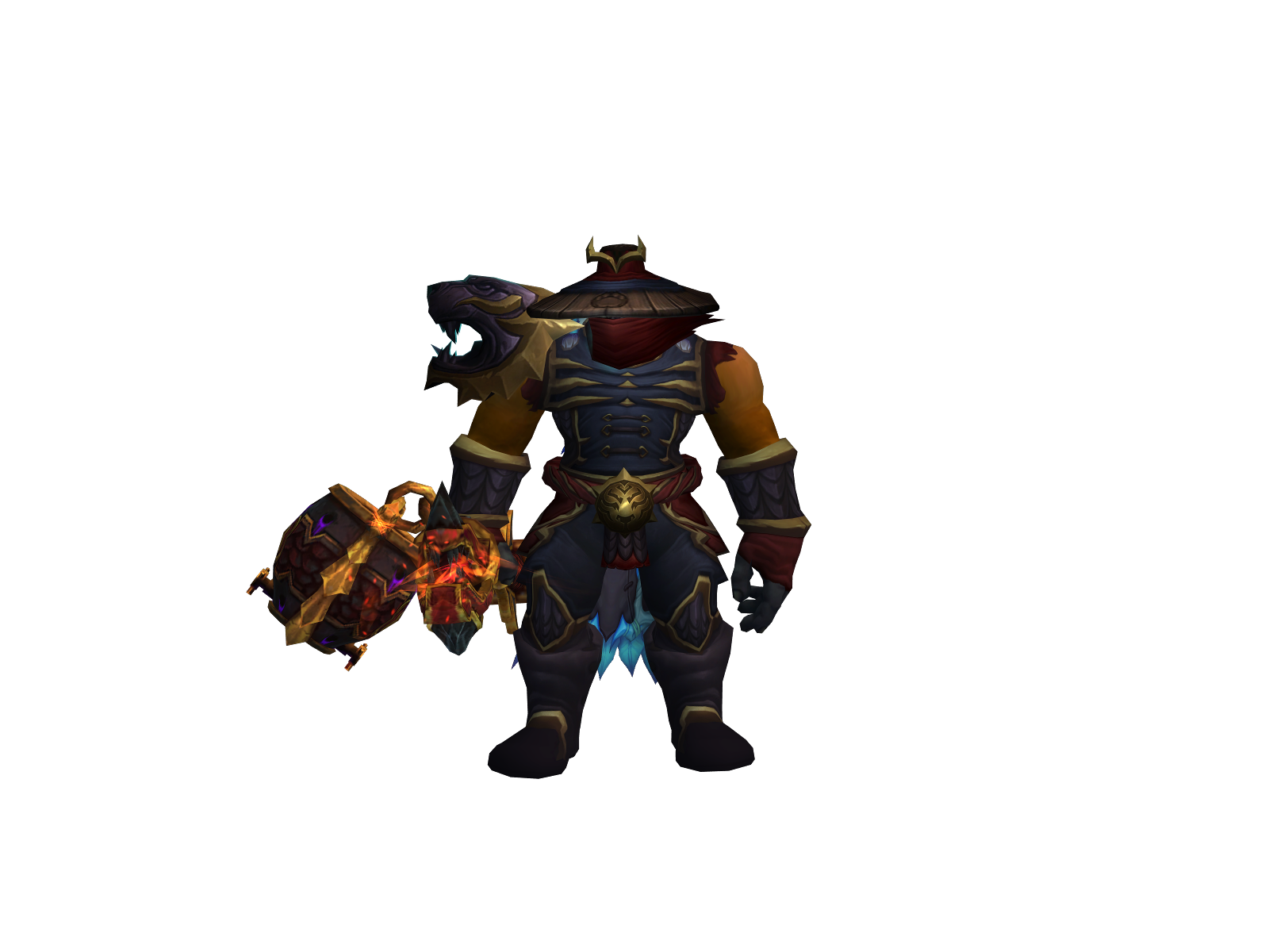 Fistvendor 3D character render
