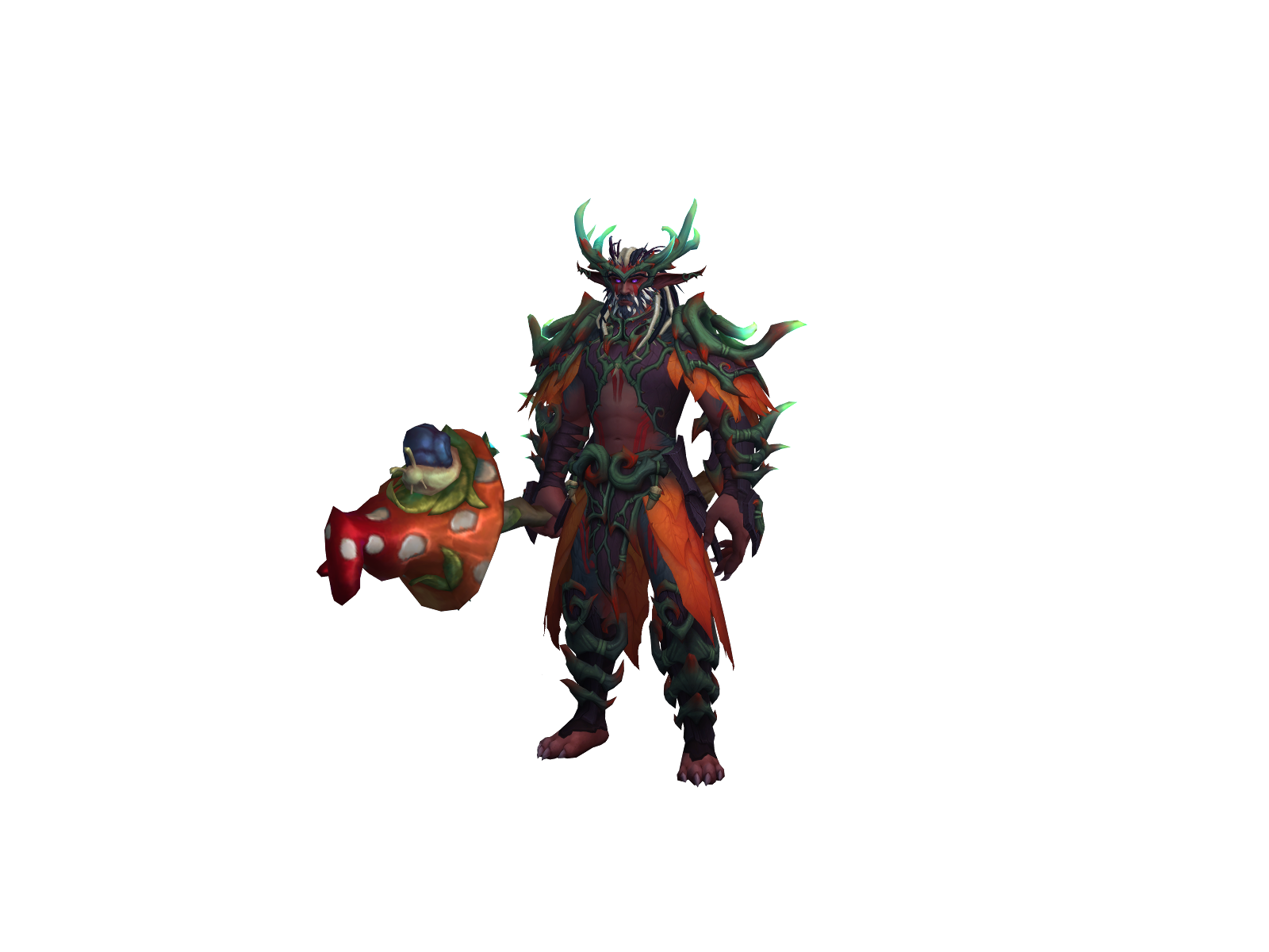 Irakeudie 3D character render