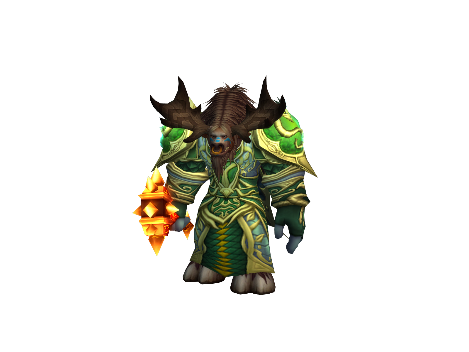 Gougar 3D character render