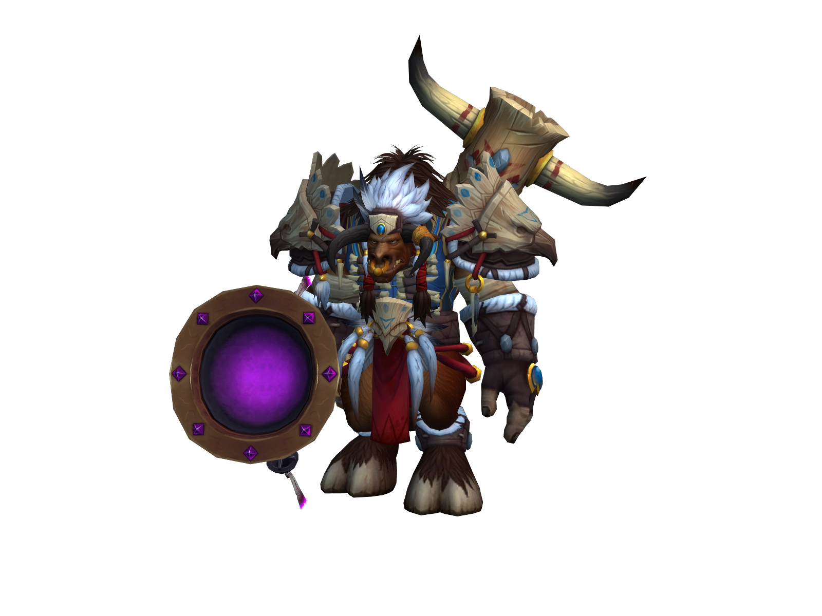 Khomah 3D character render