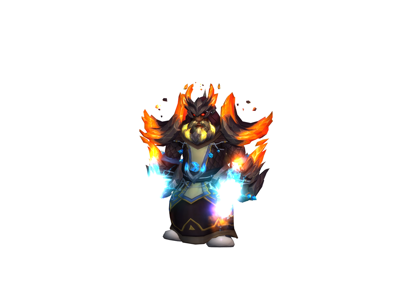 Gándálf 3D character render