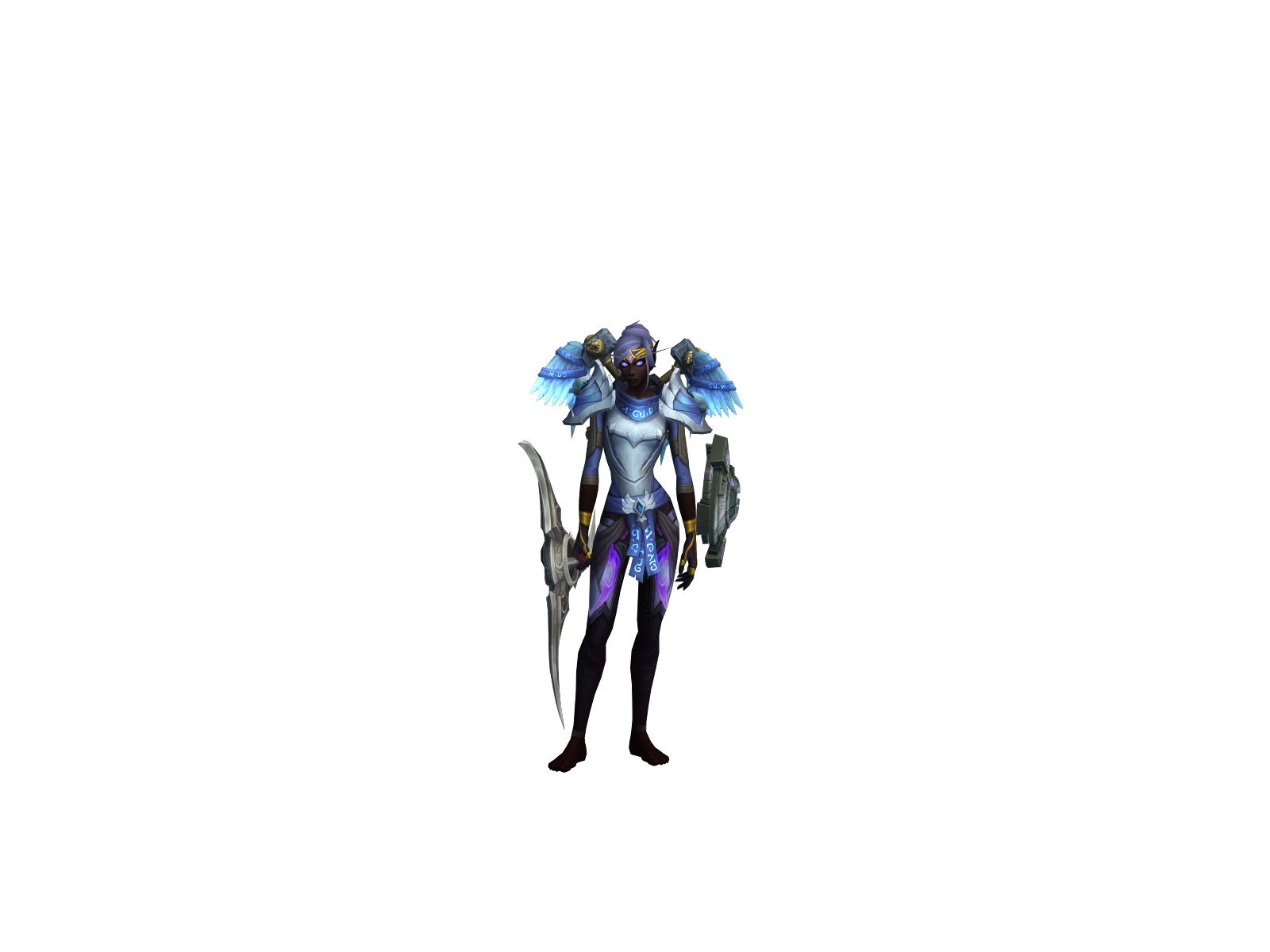 Kloud 3D character render