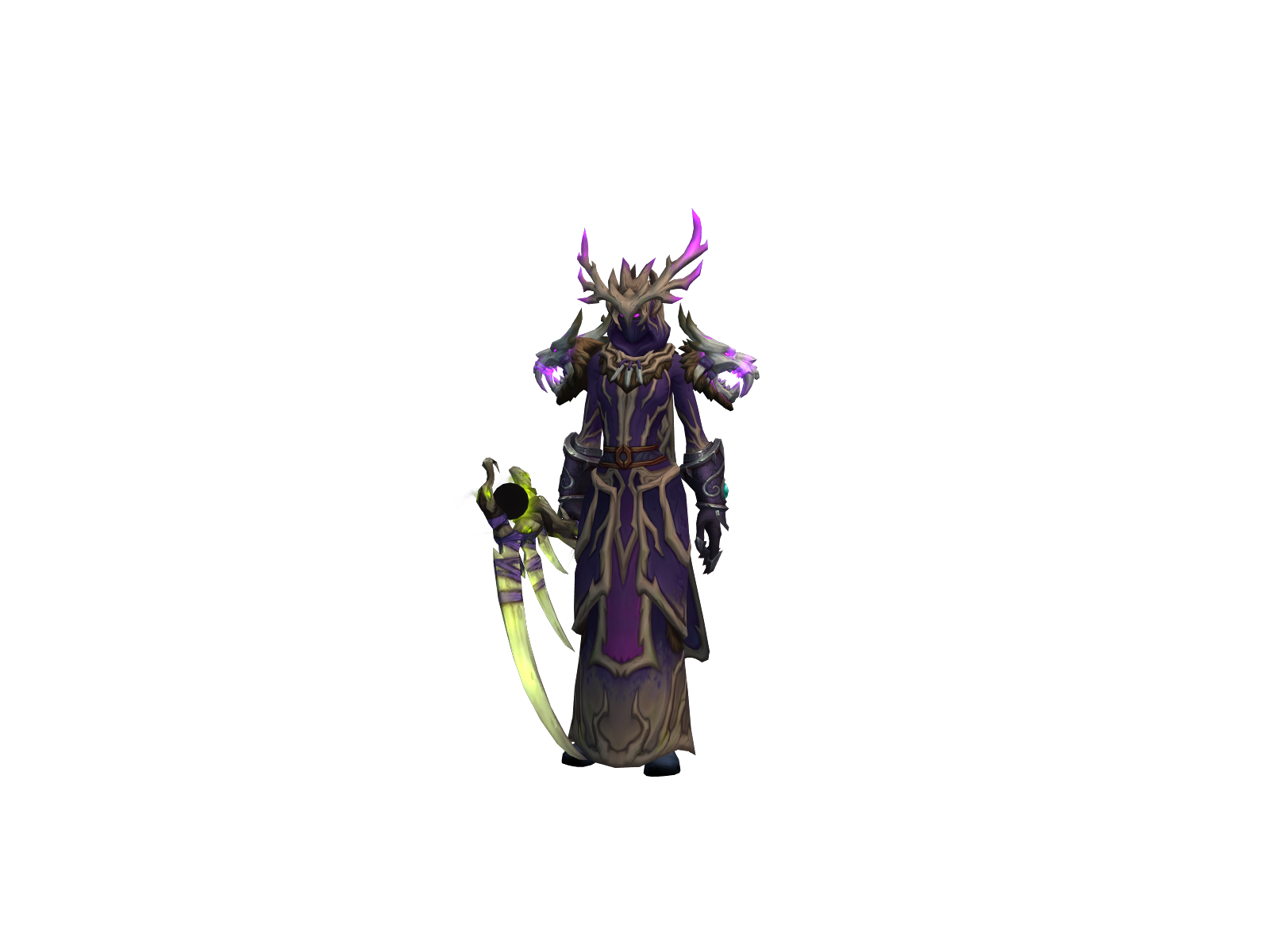 Romand 3D character render