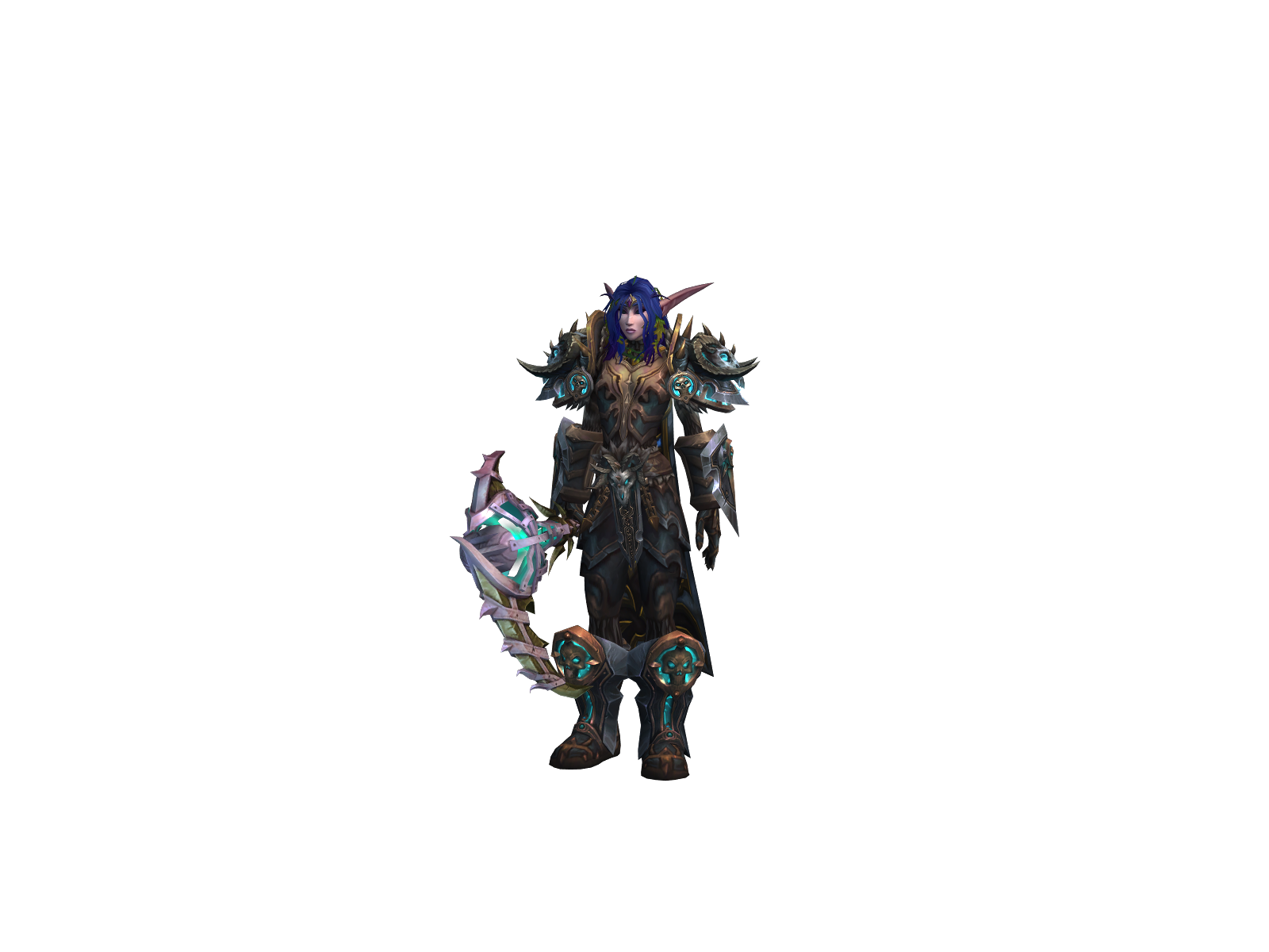 Maxdk 3D character render