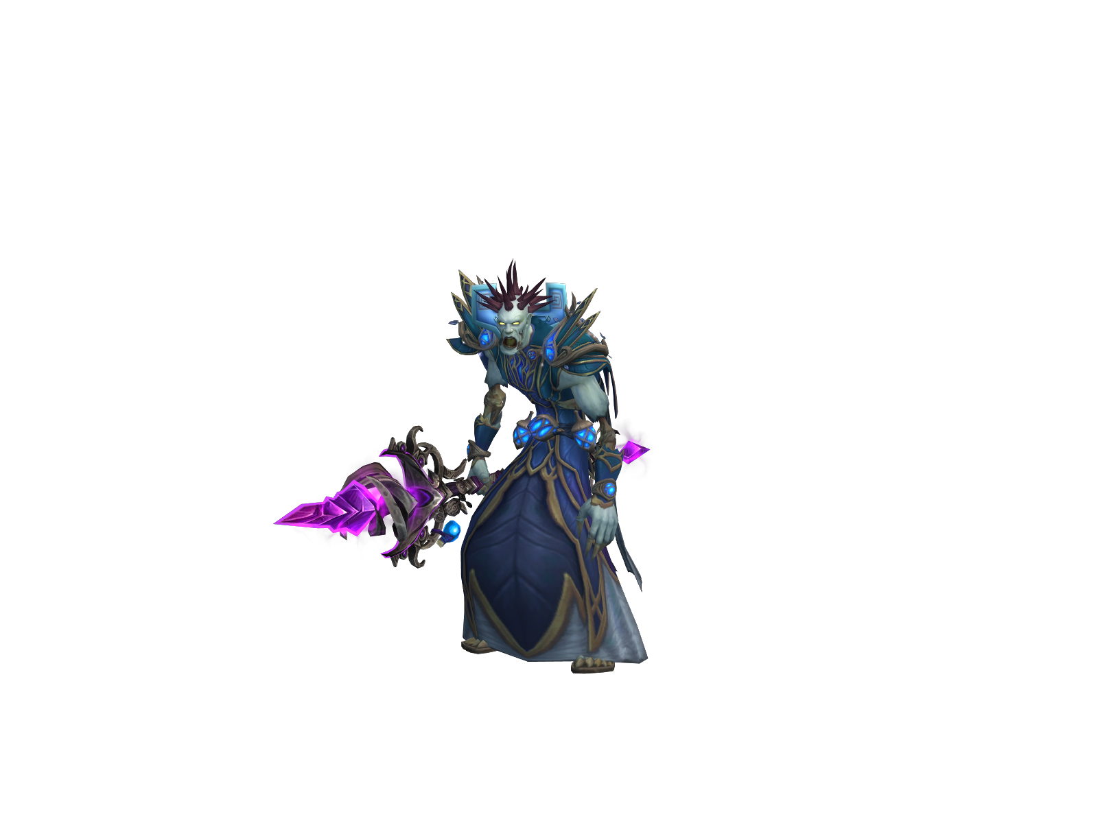 Reptargeant 3D character render
