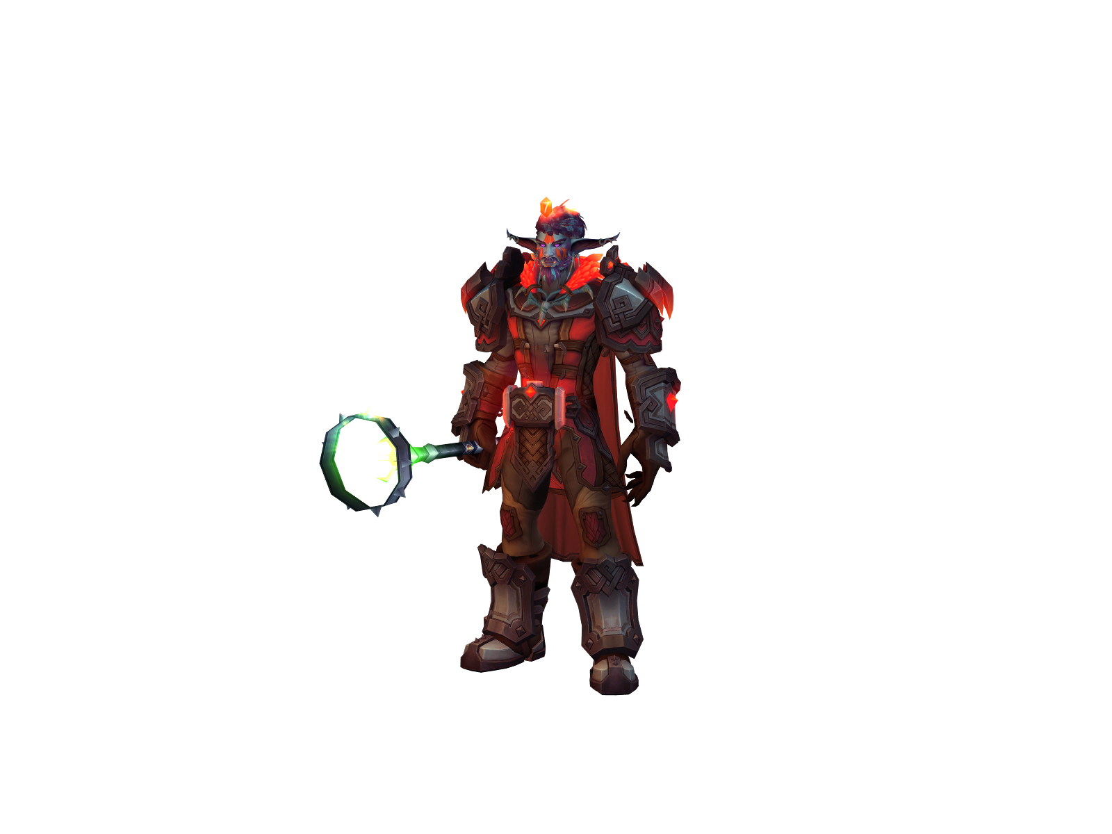Providense 3D character render
