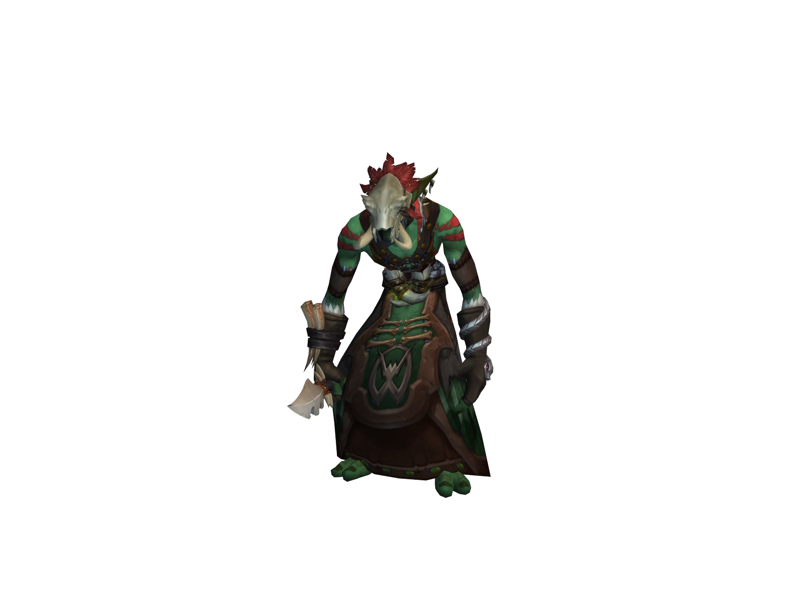 Gonto 3D character render