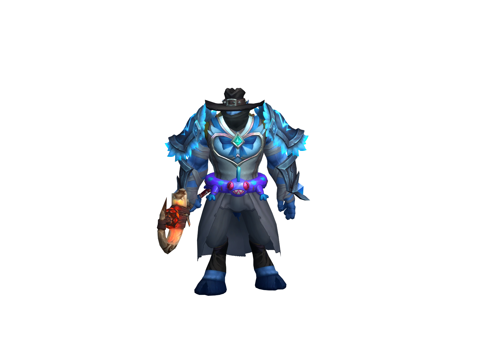 Boltxghost 3D character render