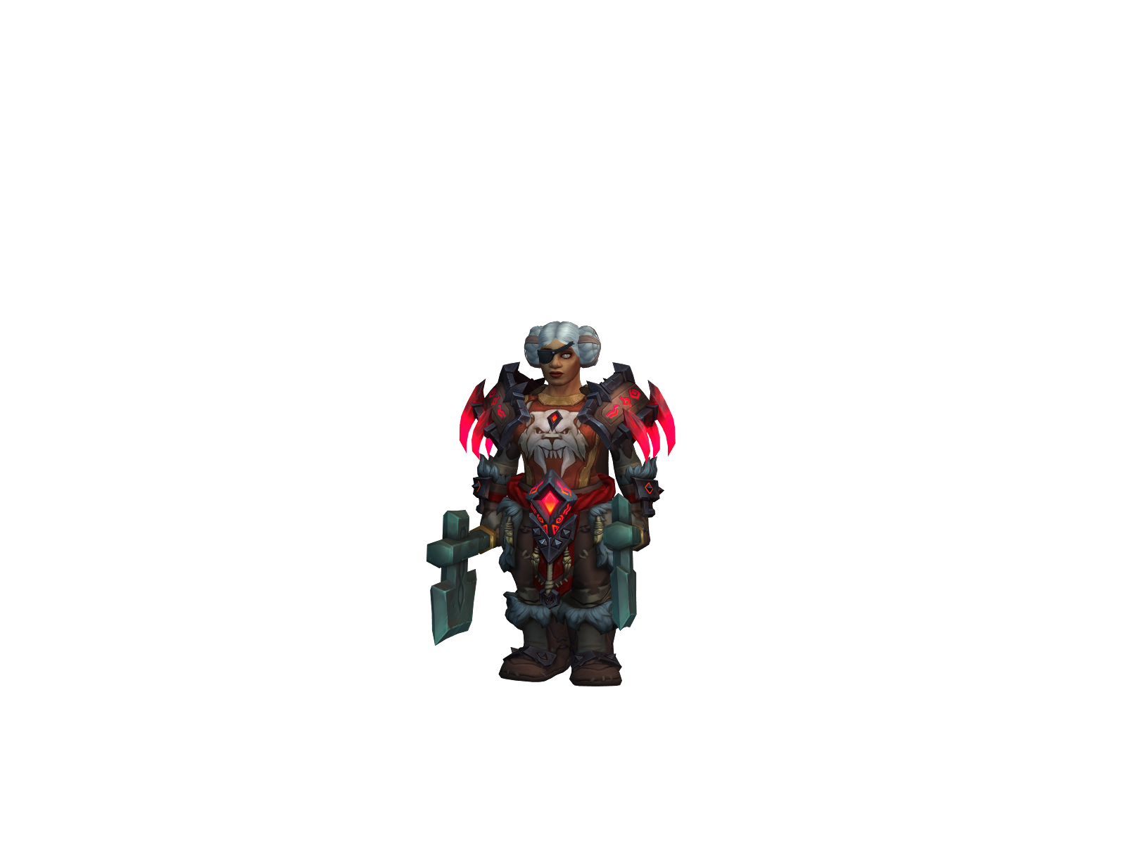 Grimmwolf 3D character render