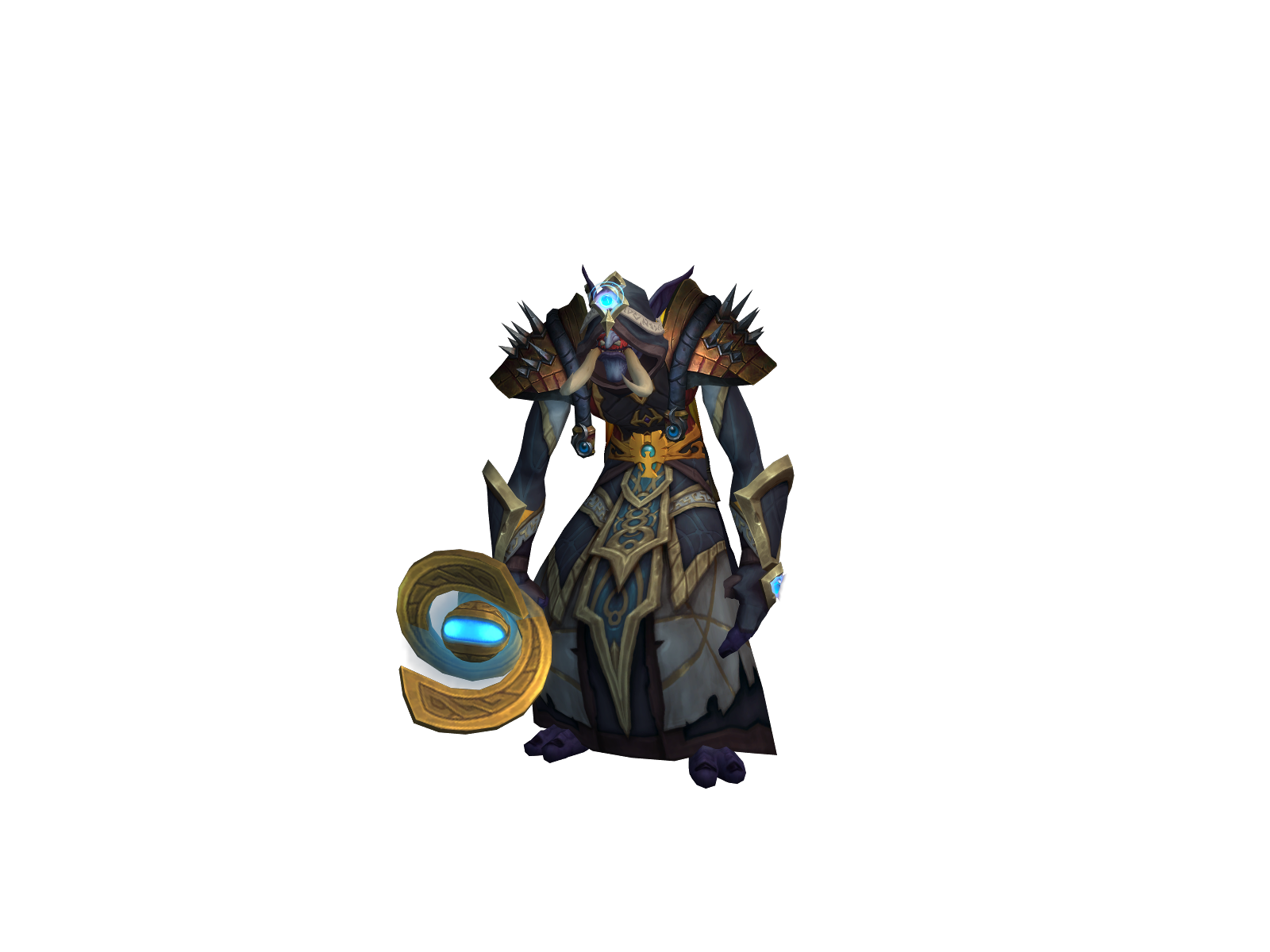 Triaca 3D character render