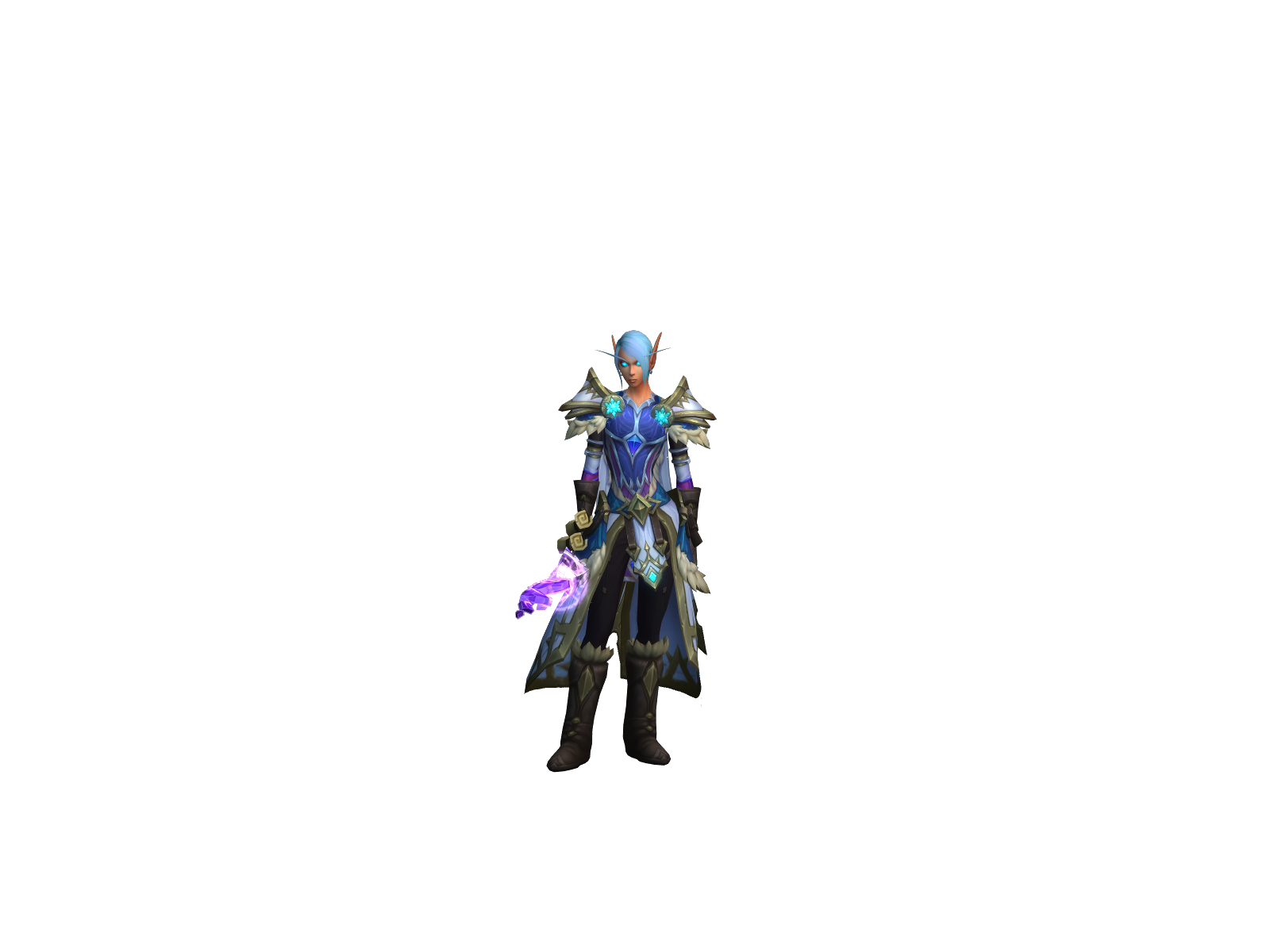 Erylline 3D character render