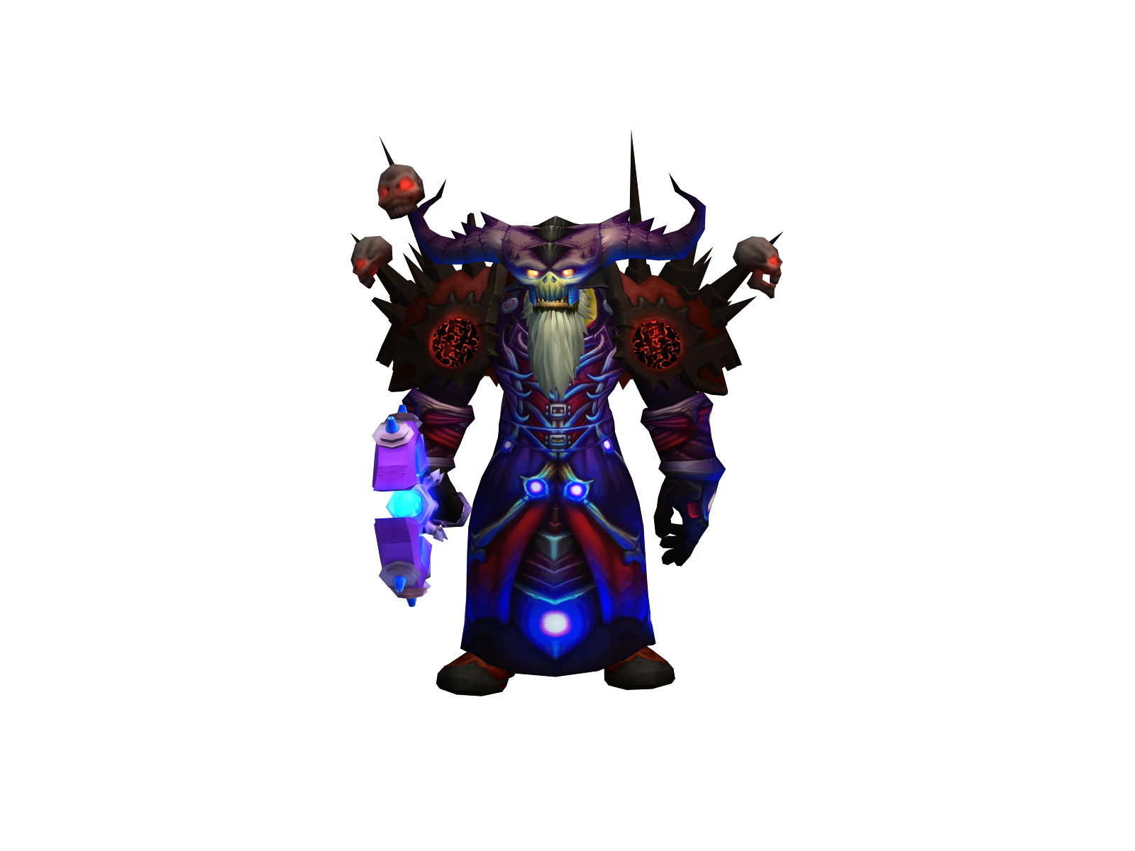 Blacfeather 3D character render
