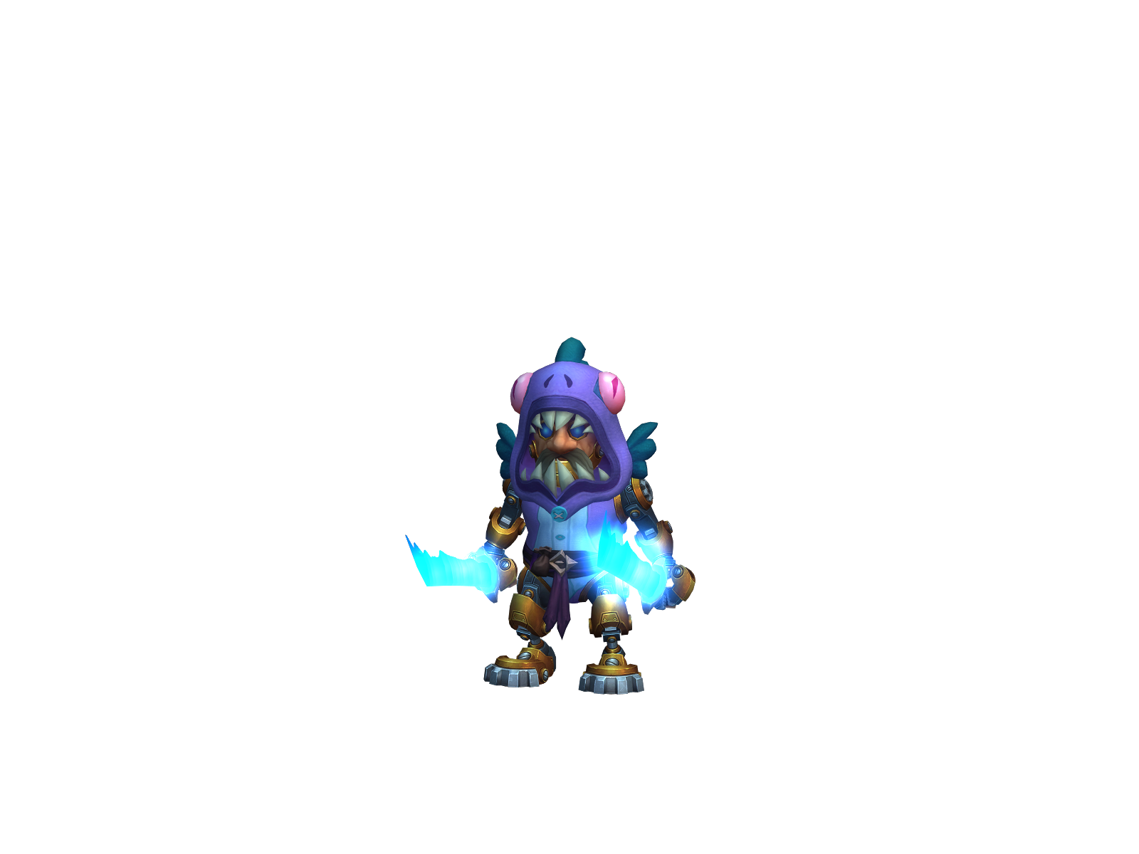 Bibkins 3D character render