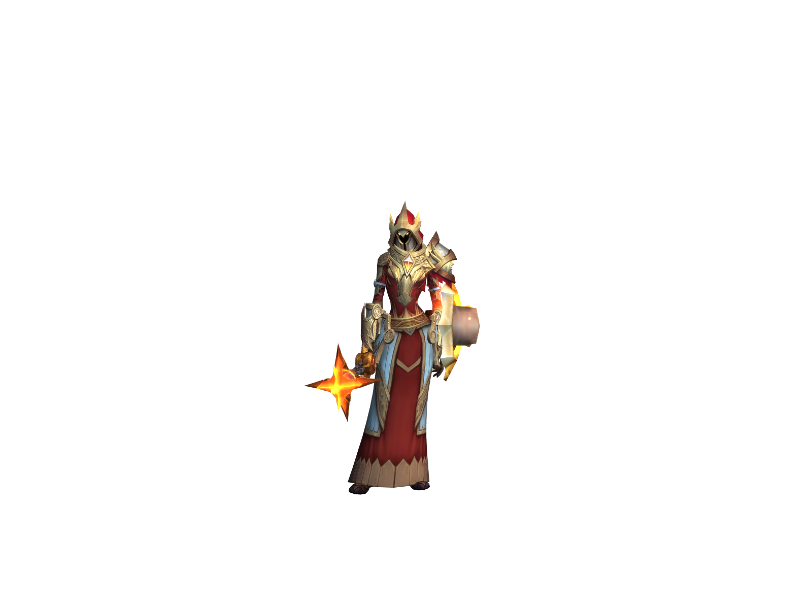 Lissandres 3D character render