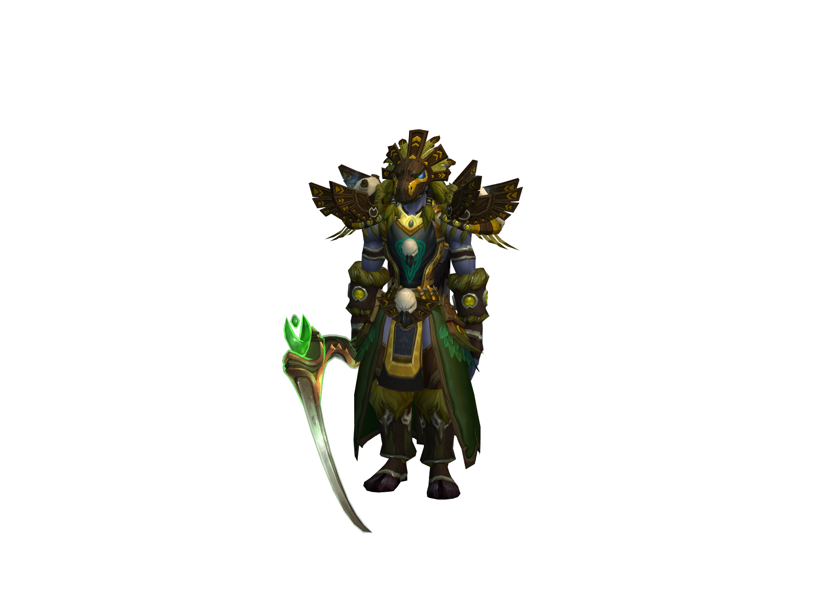 Ruuce 3D character render