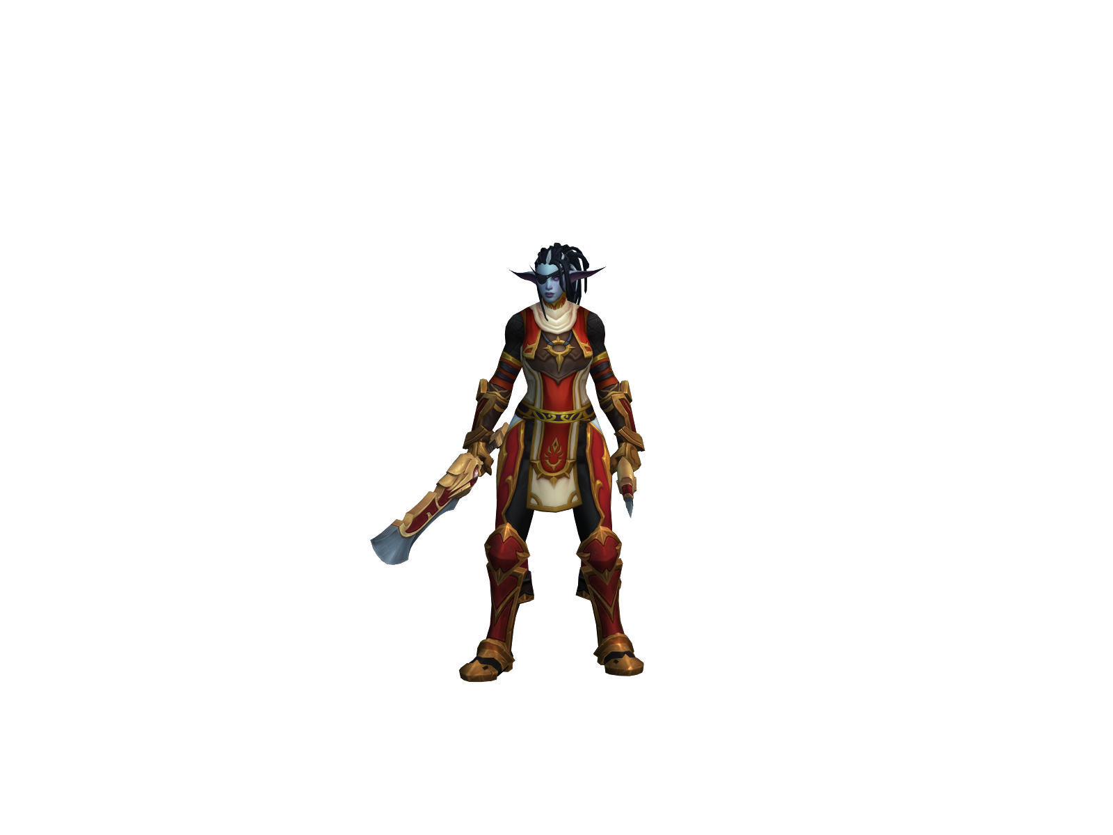 Kreyna 3D character render