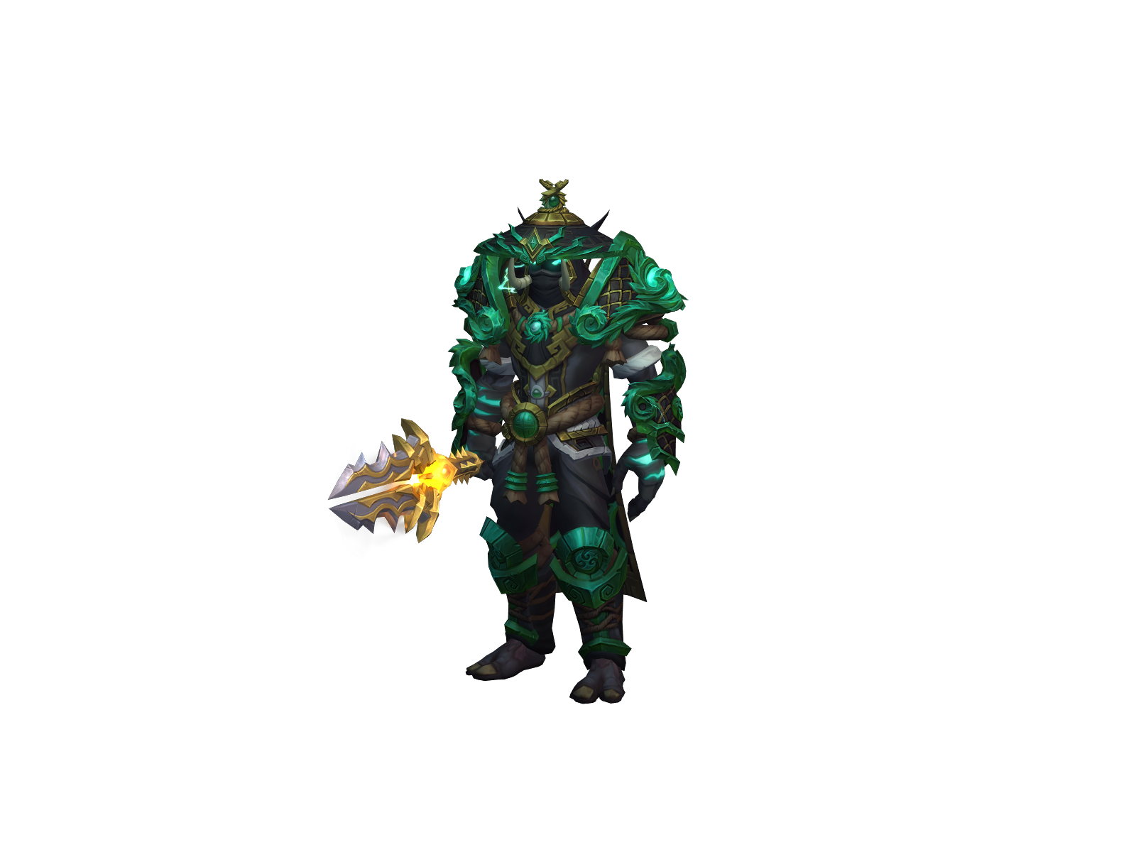 Mukus 3D character render