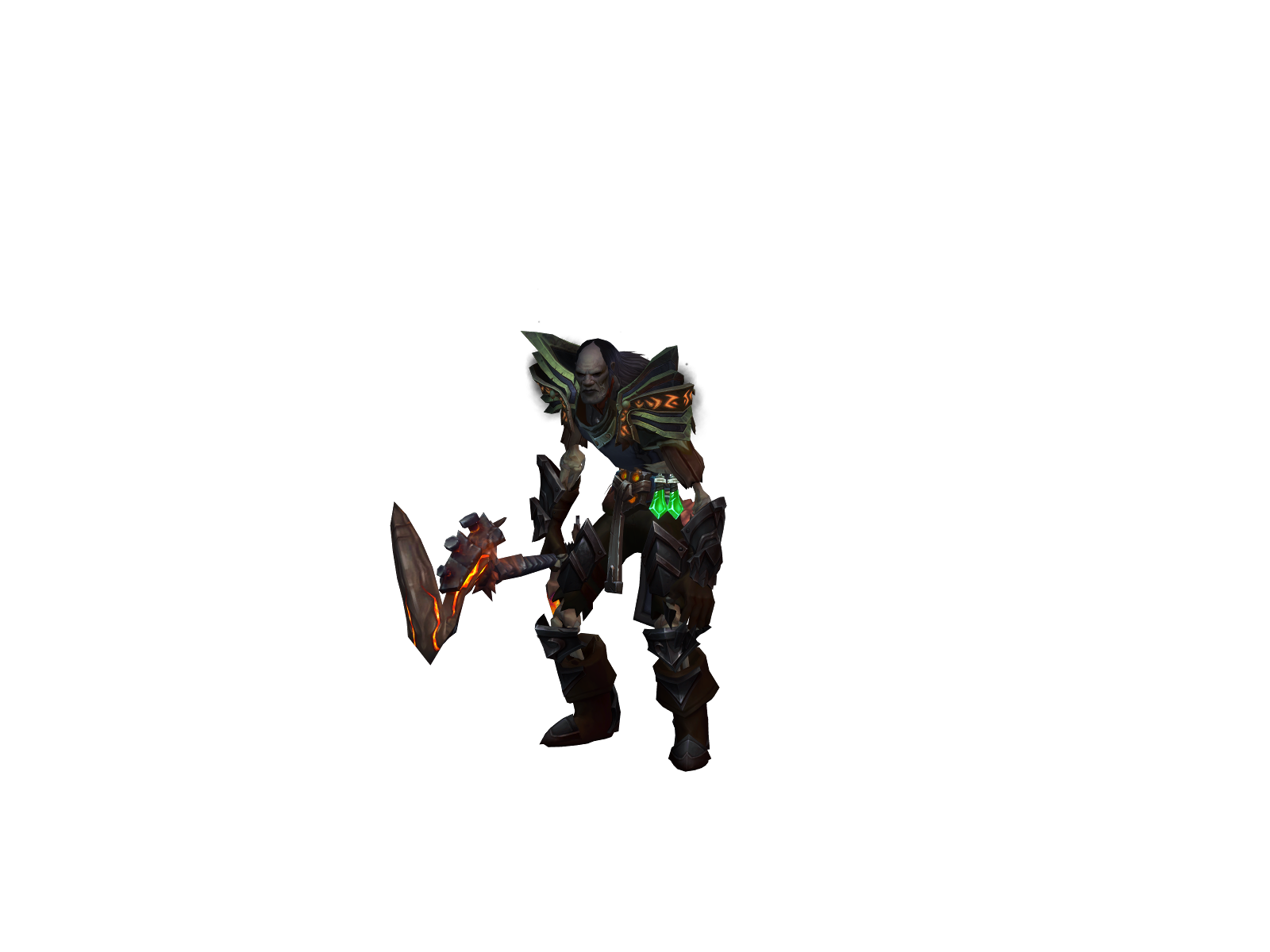 Rasbrø 3D character render