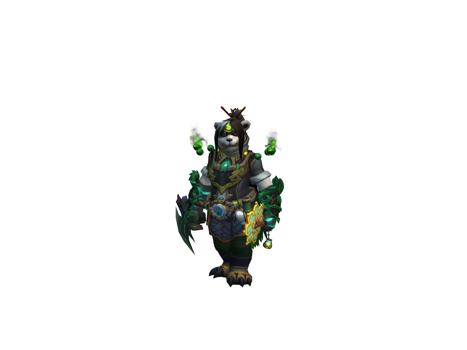 Catmist 3D character render