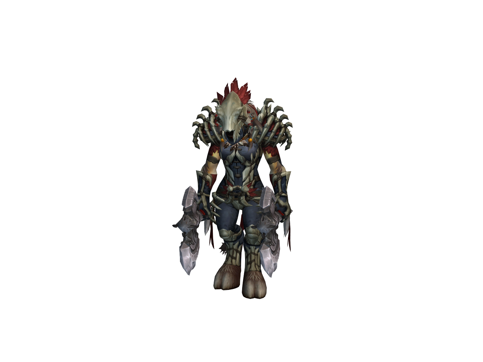 Krew 3D character render