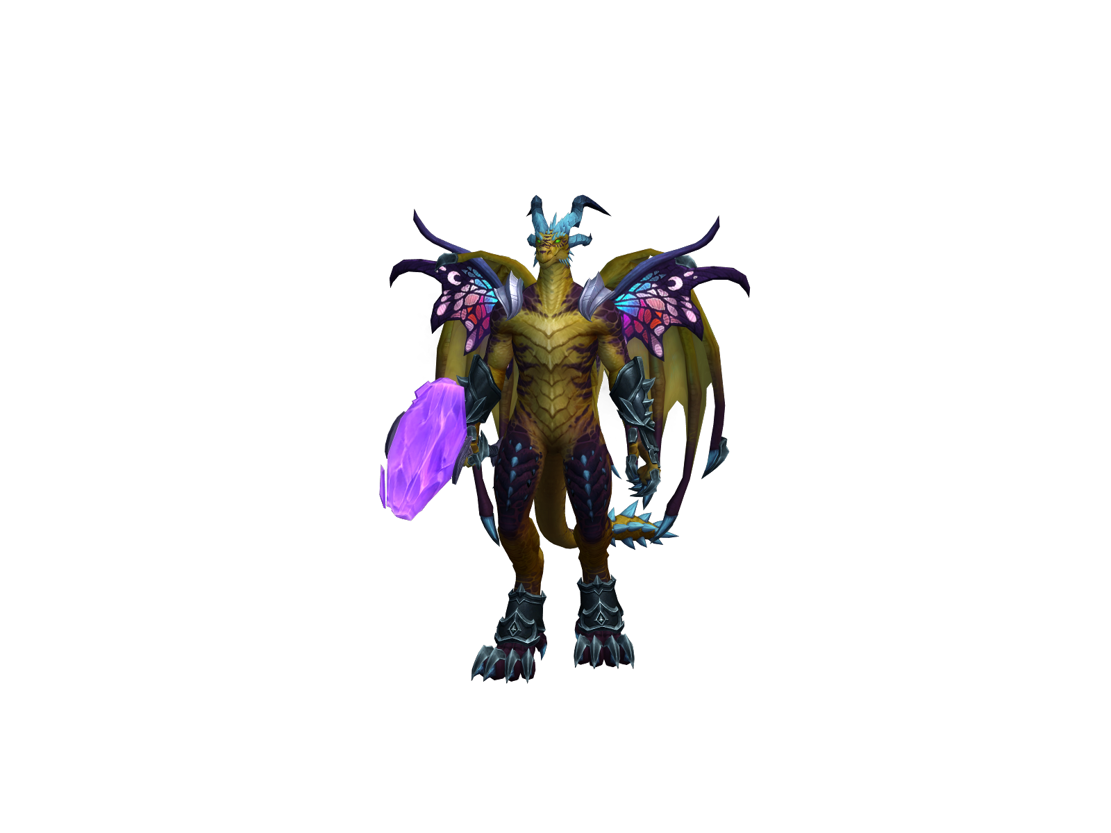 Draggincrits 3D character render