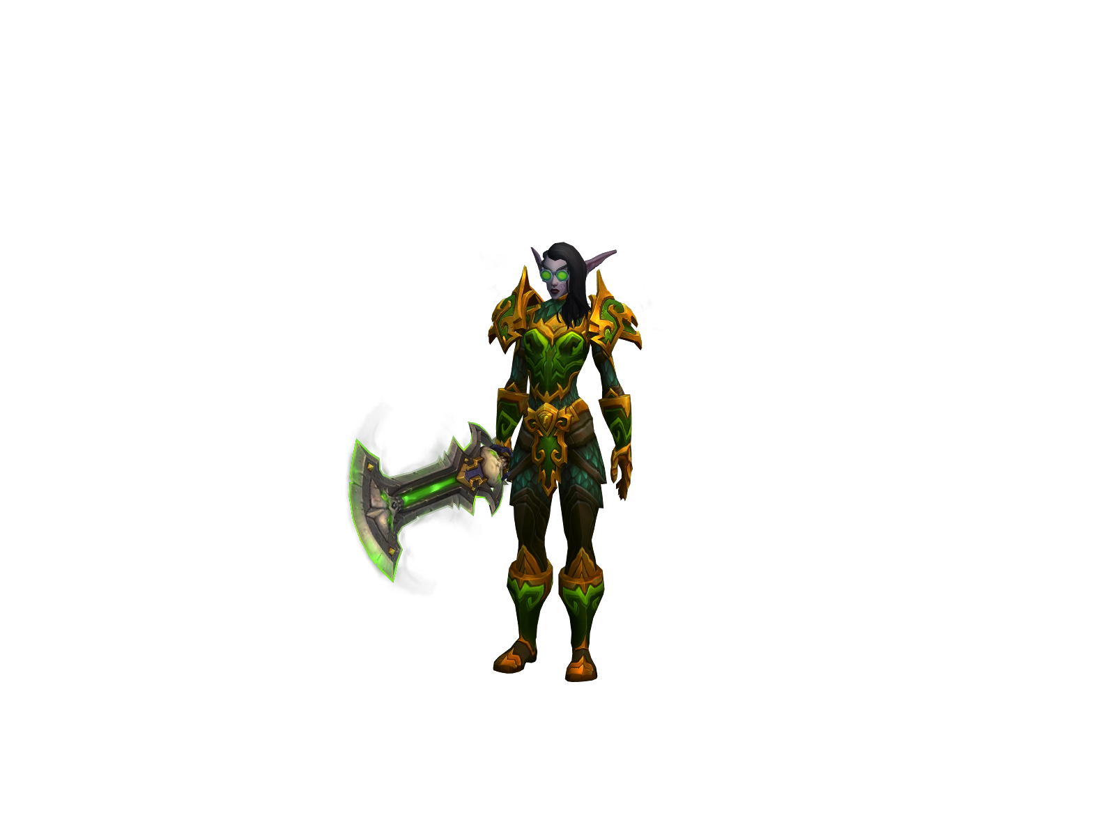 Voydww 3D character render