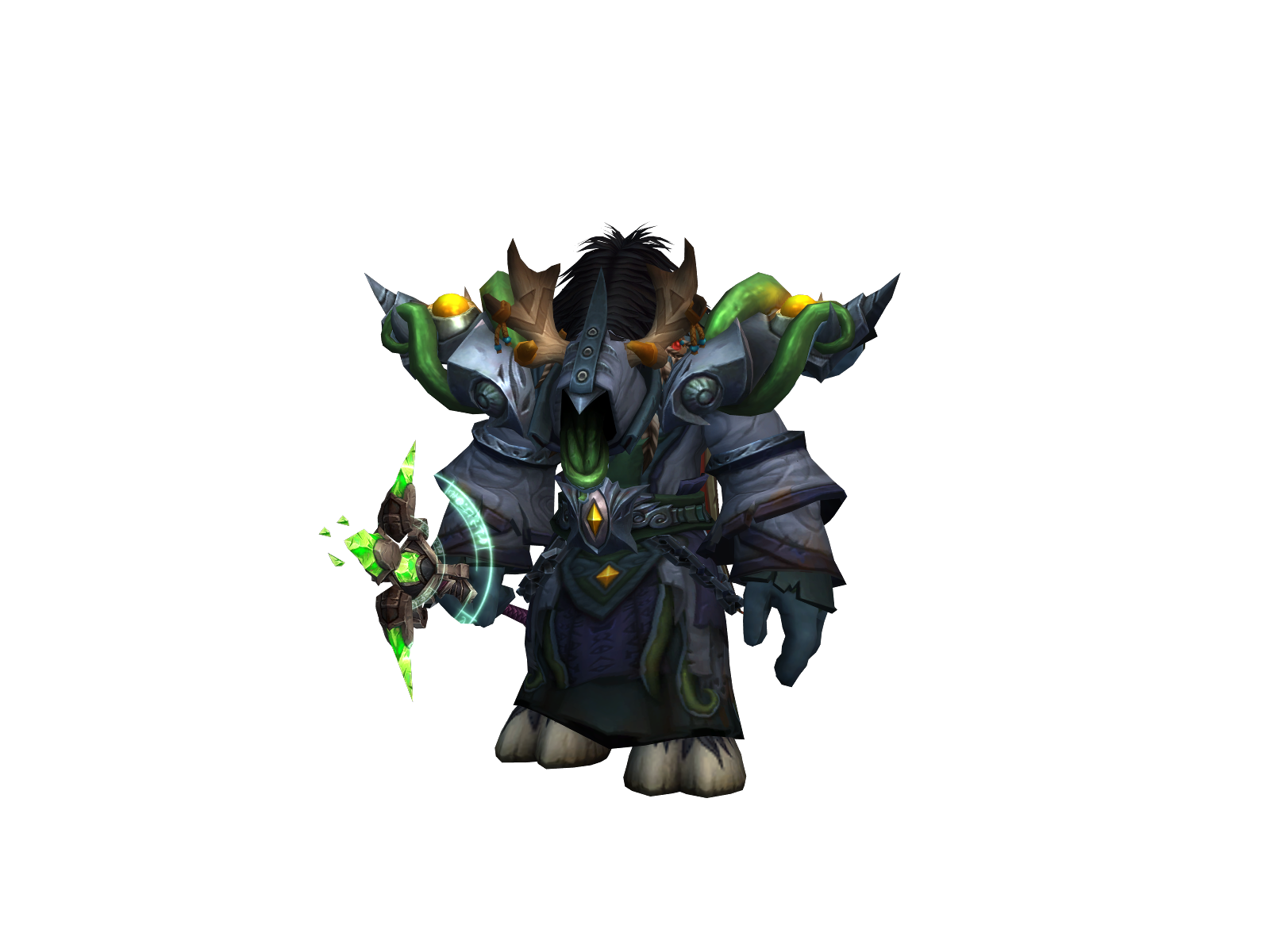 Abracadavher 3D character render