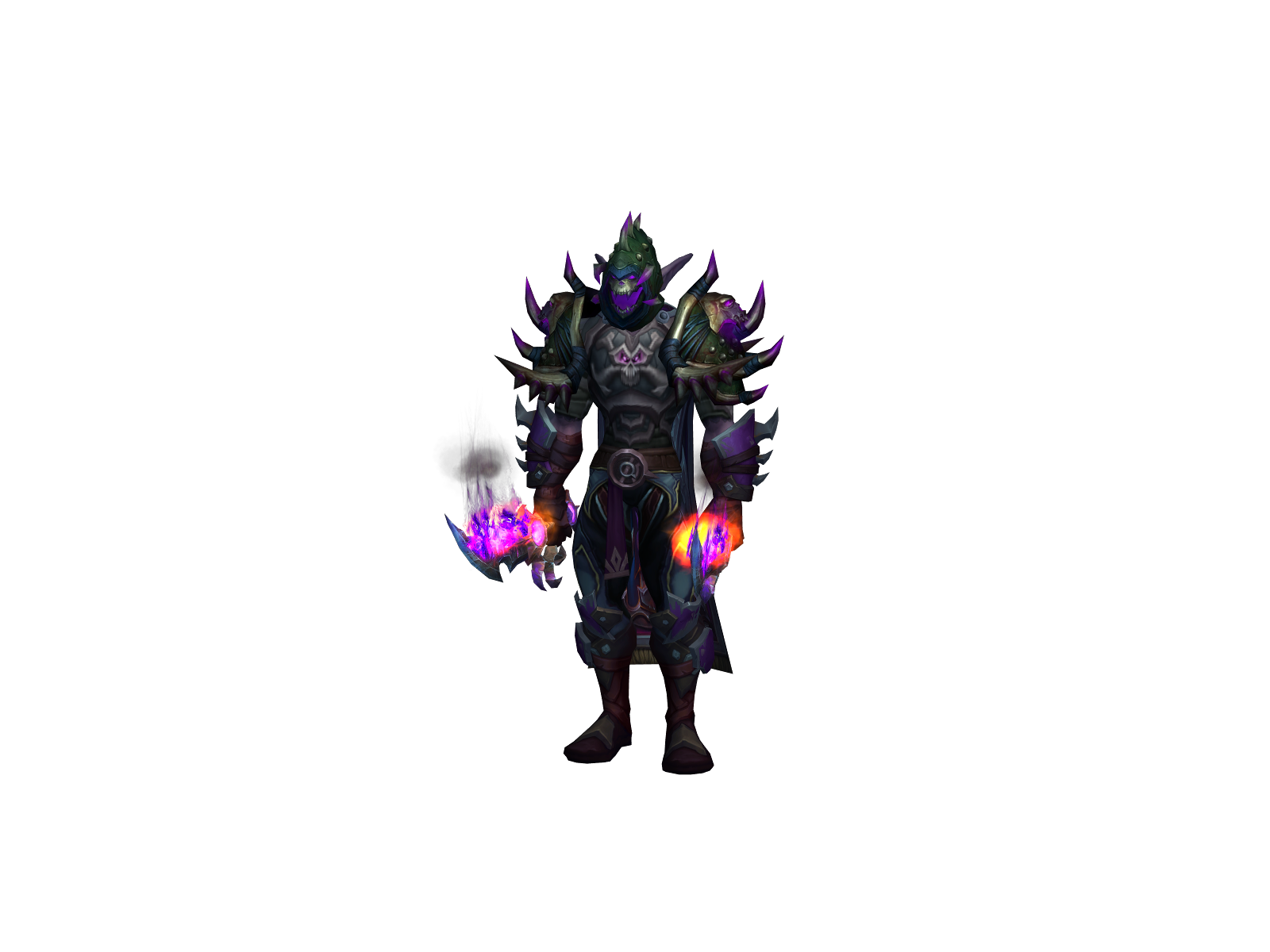 Mythrins 3D character render