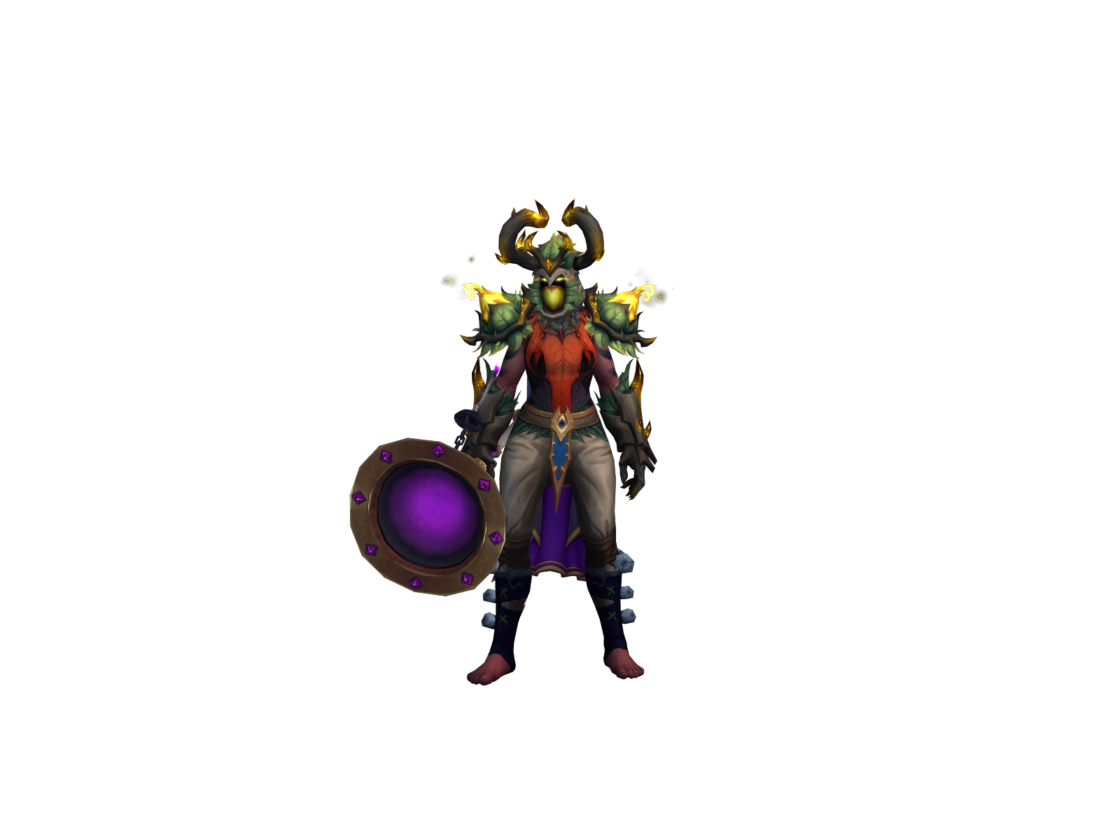 Tawarina 3D character render
