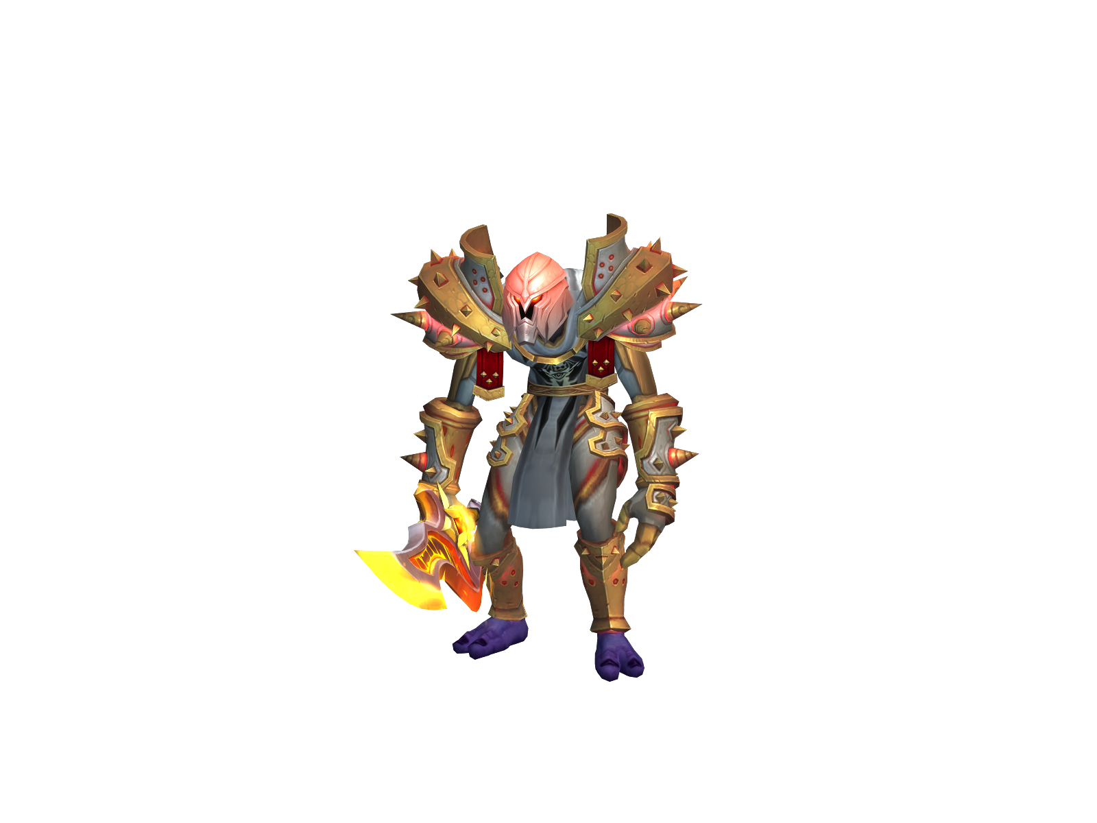 Bragir 3D character render