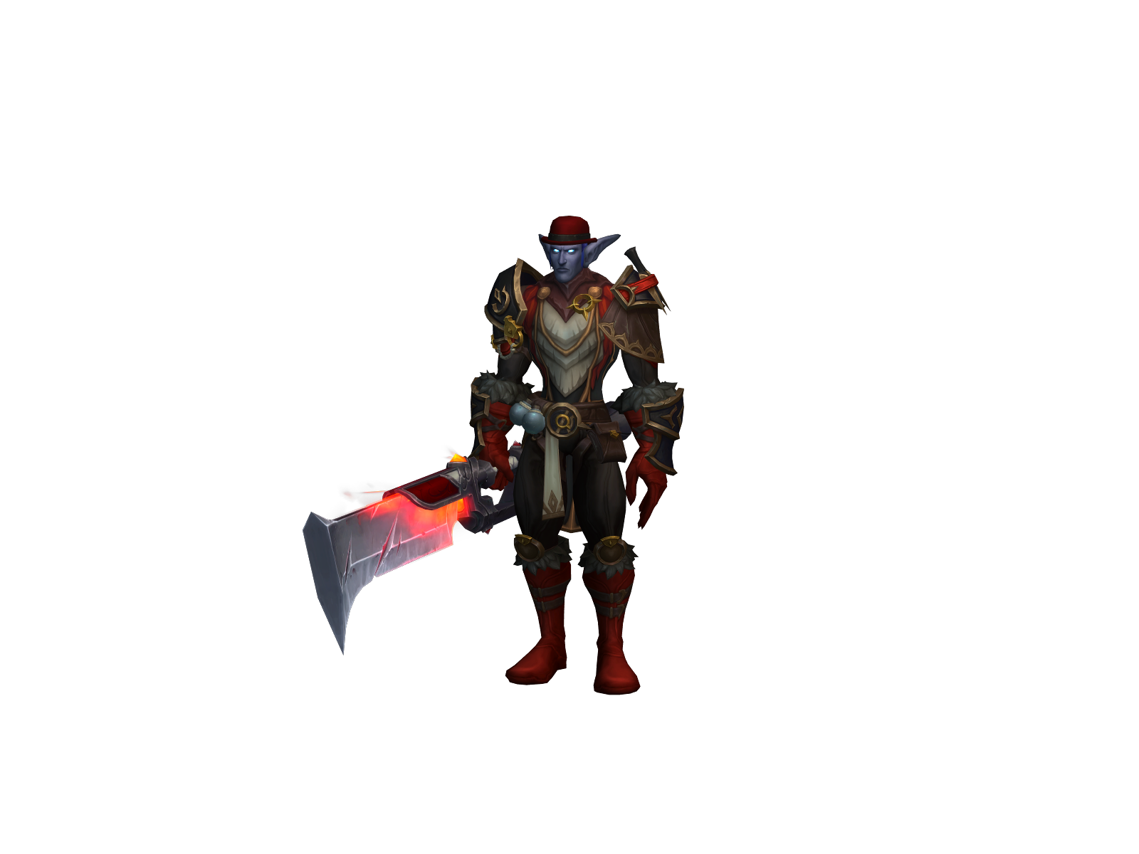 Meowwzzy 3D character render
