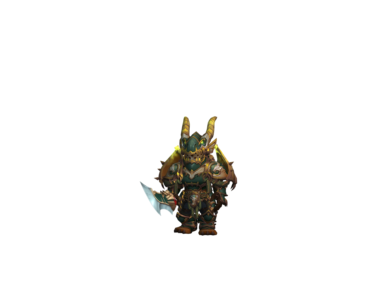 Douzhi 3D character render