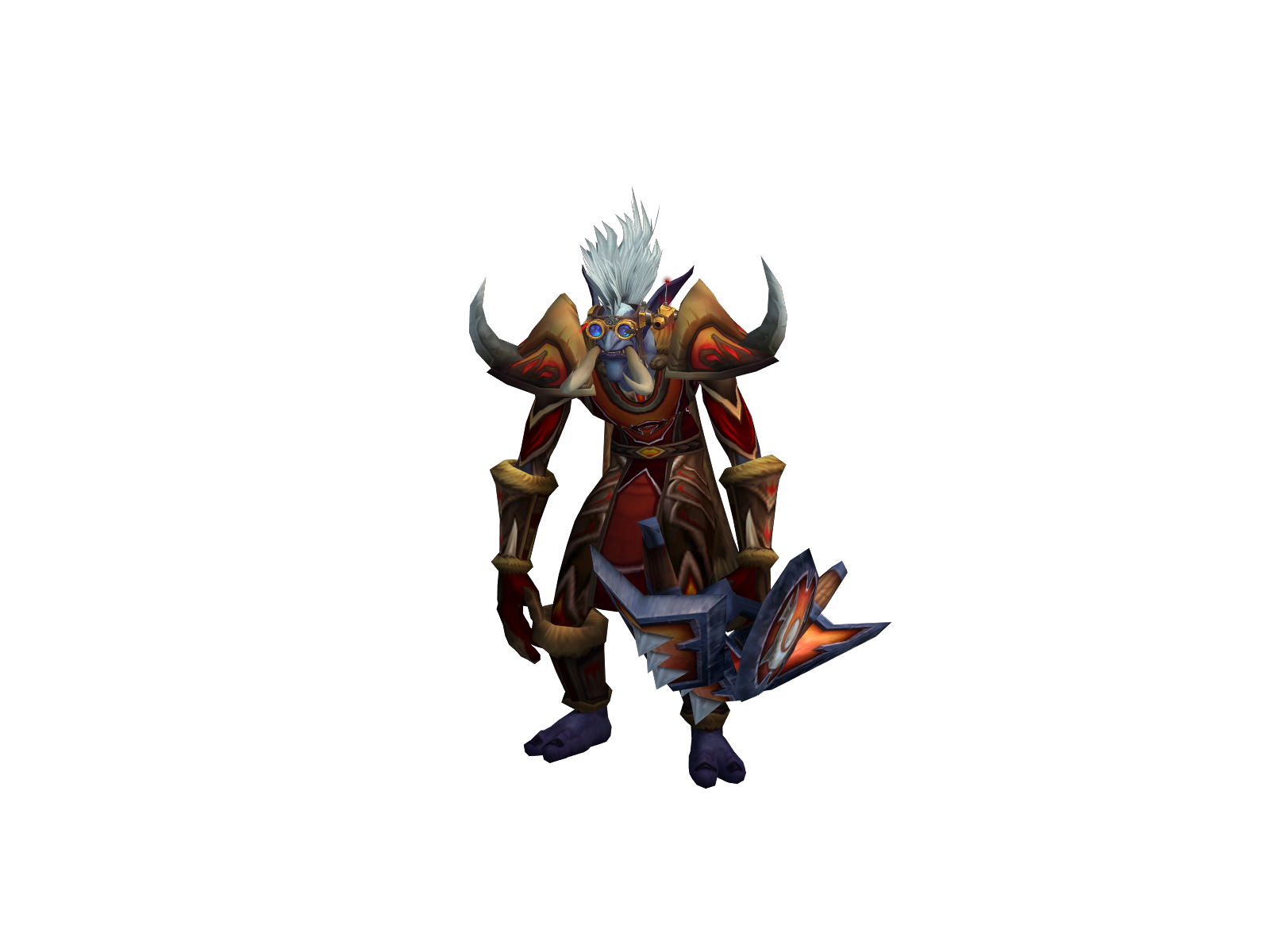 Tusky 3D character render