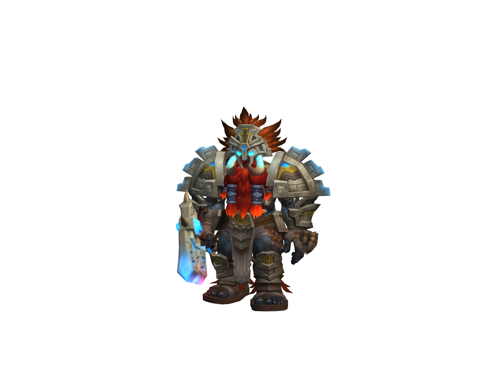 Grocanie 3D character render
