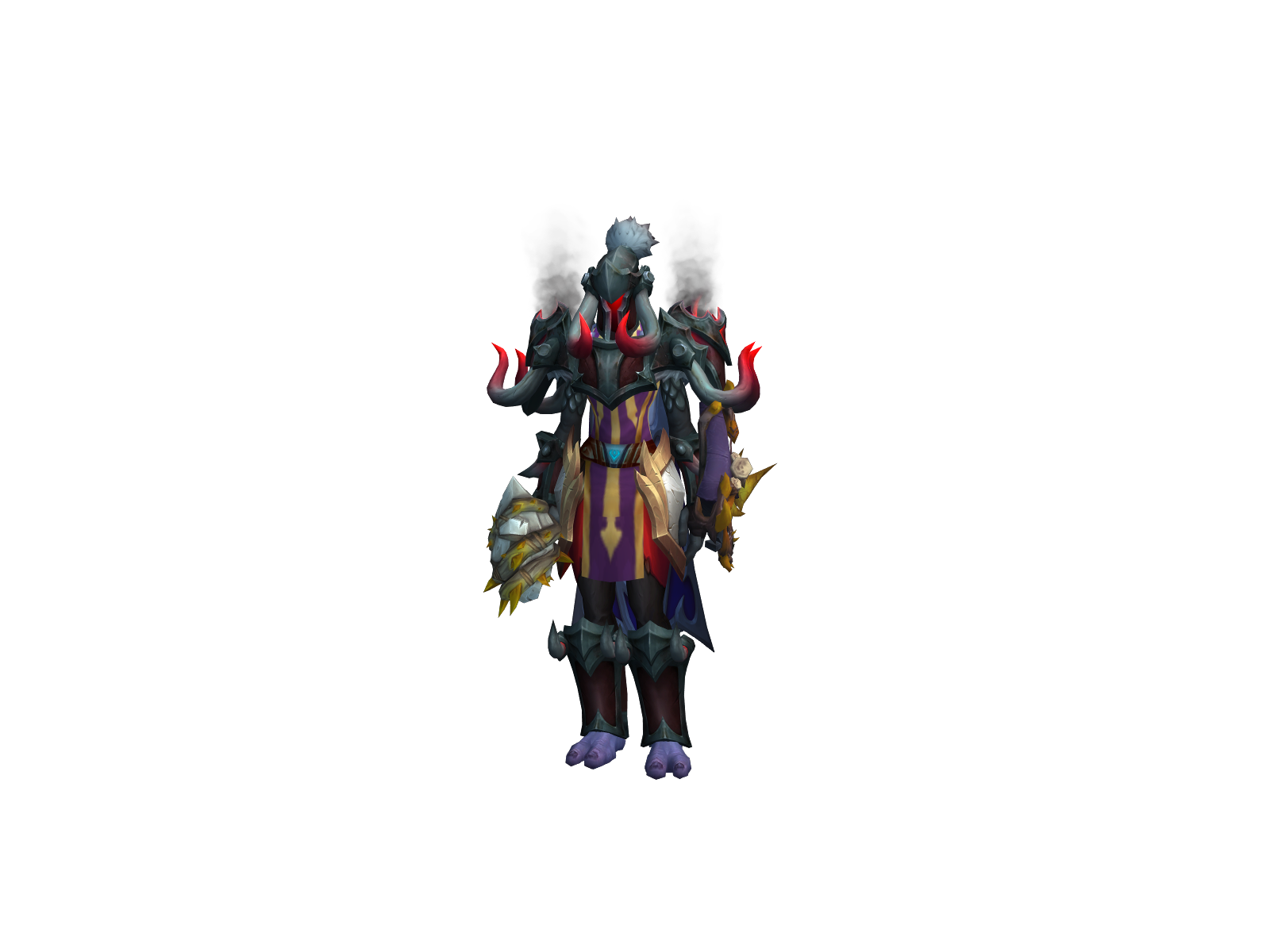 Wardances 3D character render