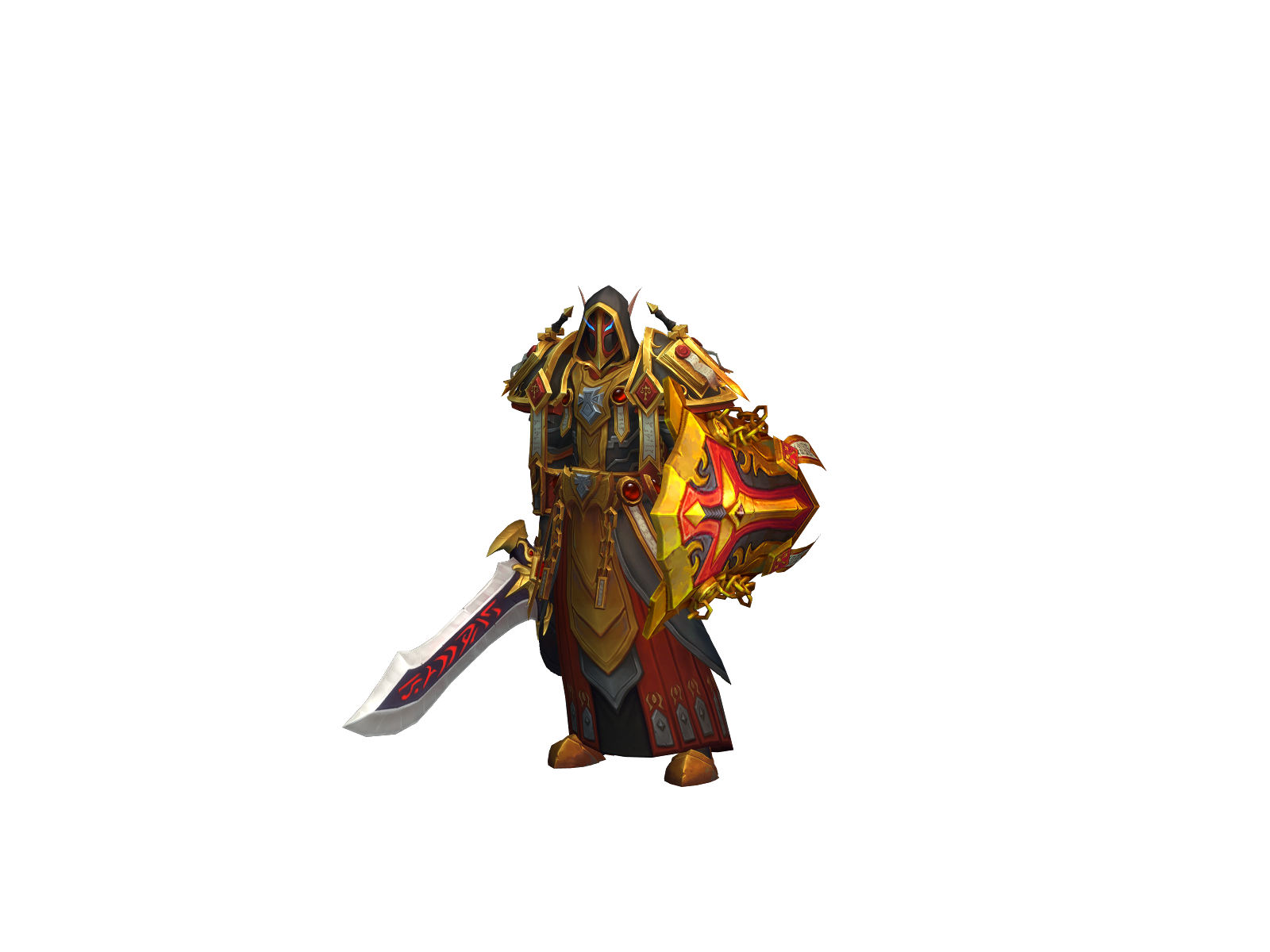 Wakethelight 3D character render